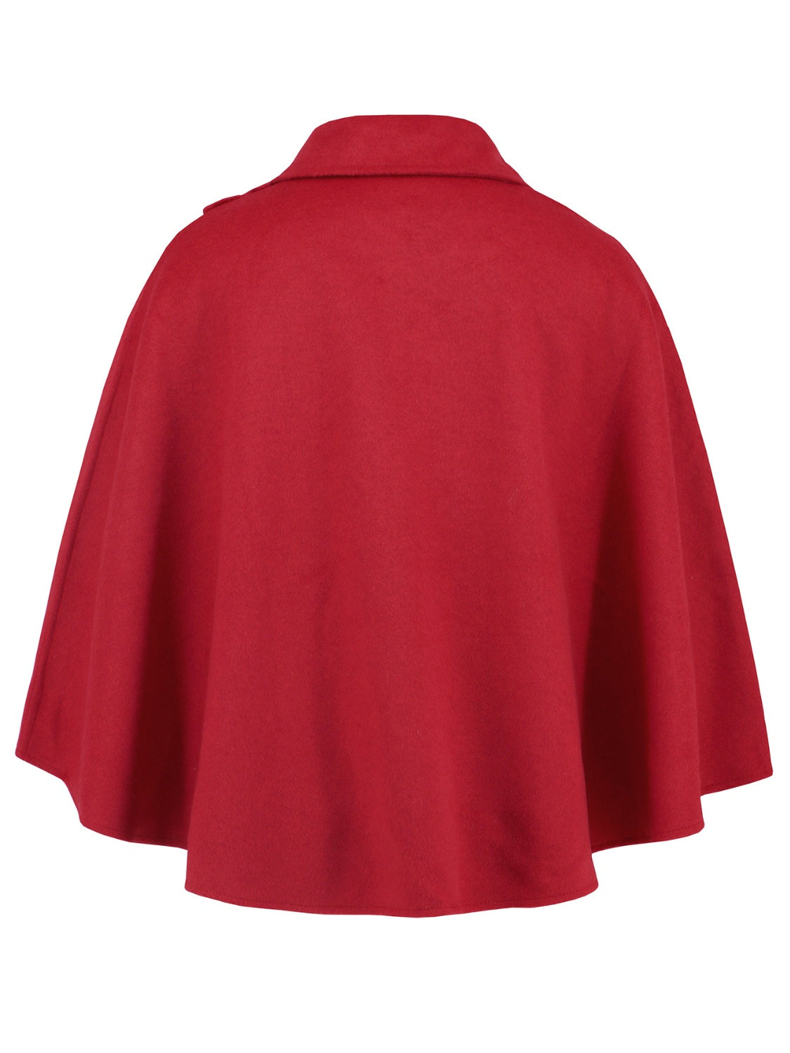 Collared Neck Cropped Cape-TOPS / DRESSES-[Adult]-[Female]-2022 Online Blue Zone Planet