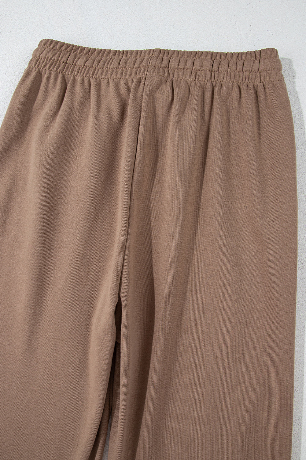 Blue Zone Planet | Brown Stripe Striped Drop Shoulder Pullover And Jogger Pants Set-Two Piece Sets/Pant Sets-[Adult]-[Female]-2022 Online Blue Zone Planet