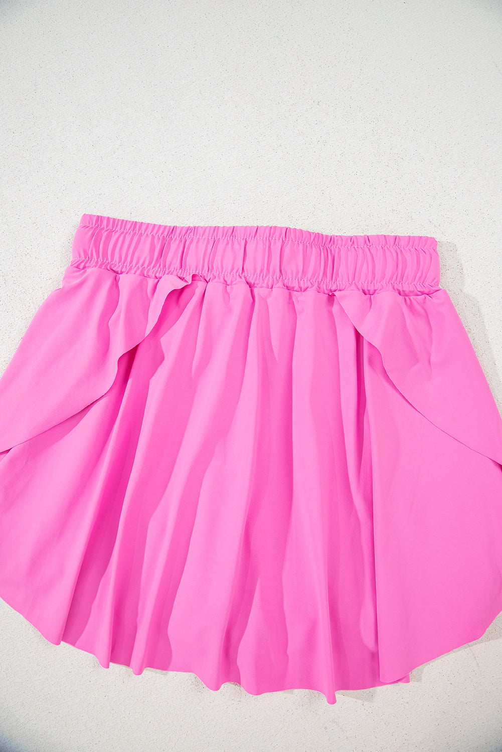 Bonbon Drawstring High Waist Lined Tennis Skorts-Bottoms/Skirts & Petticoat-[Adult]-[Female]-2022 Online Blue Zone Planet