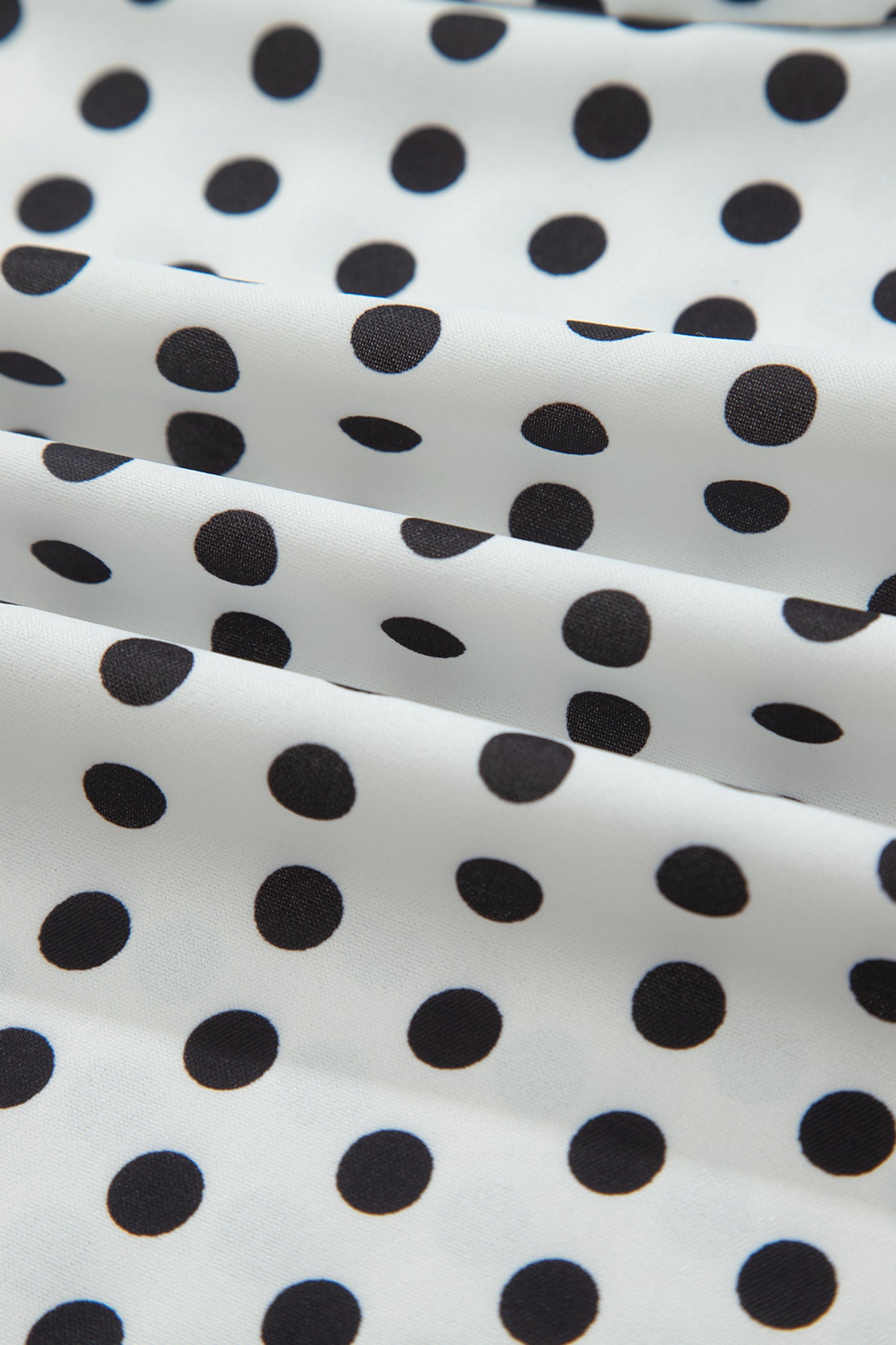 White Polka Dot Off Shoulder Bow Knot Short Sleeve Blouse-Tops/Blouses & Shirts-[Adult]-[Female]-2022 Online Blue Zone Planet