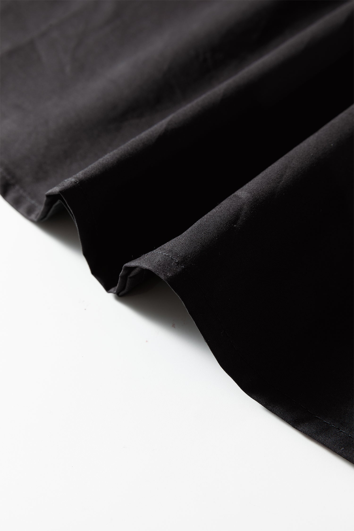 Black Ricrac Trim Color Block Patchwork Shirt Collar Short Sleeve Blouse-Tops/Blouses & Shirts-[Adult]-[Female]-2022 Online Blue Zone Planet
