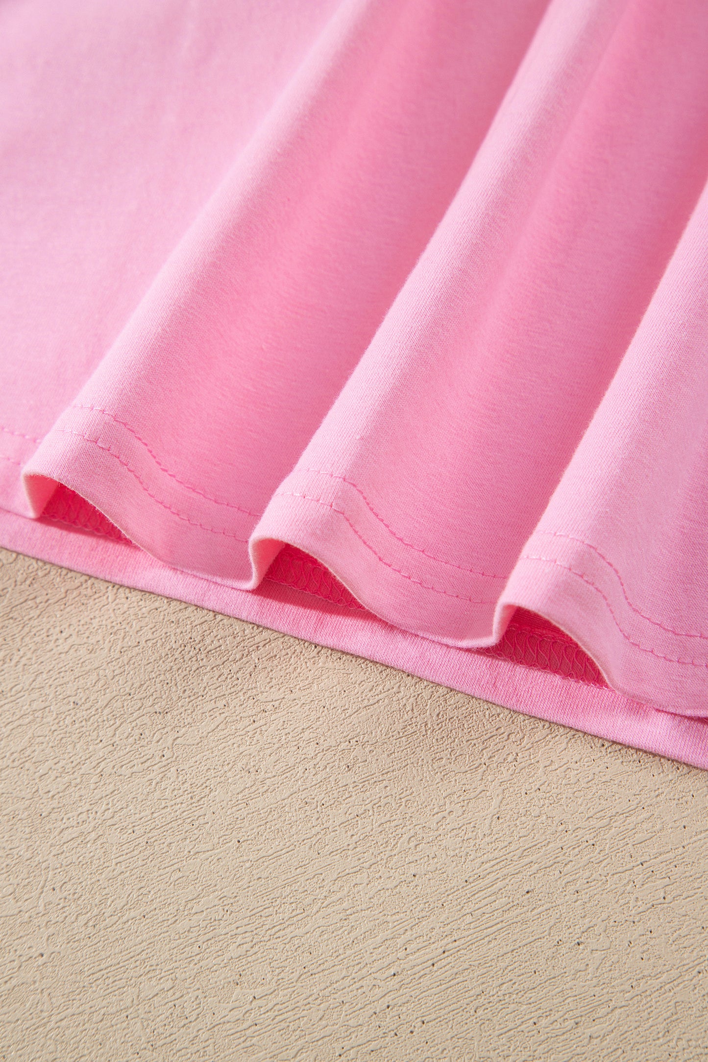 Pink Long Sleeve Sequin Round Neck Pullover Top-Tops/Long Sleeve Tops-[Adult]-[Female]-2022 Online Blue Zone Planet