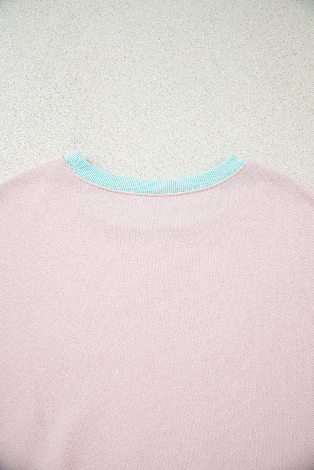 Delicacy Striped Colorblock Patchwork Drop Shoulder Sweatshirt-Tops/Sweatshirts & Hoodies-[Adult]-[Female]-2022 Online Blue Zone Planet