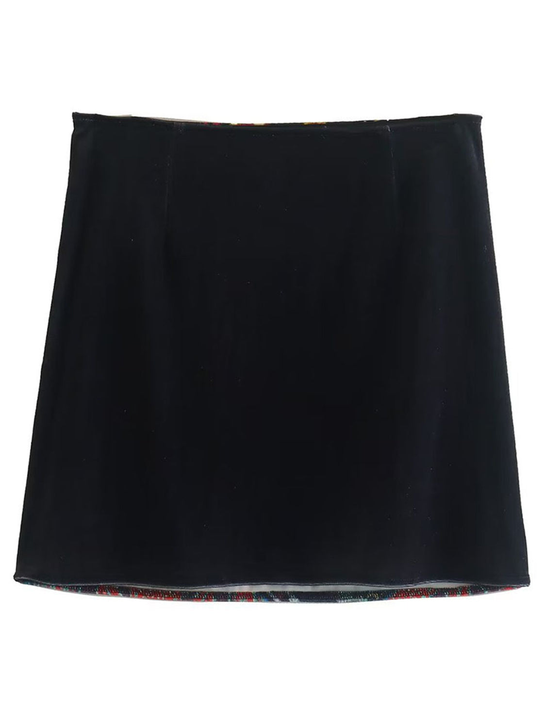 Printed Zip Mini Skirt-[Adult]-[Female]-2022 Online Blue Zone Planet