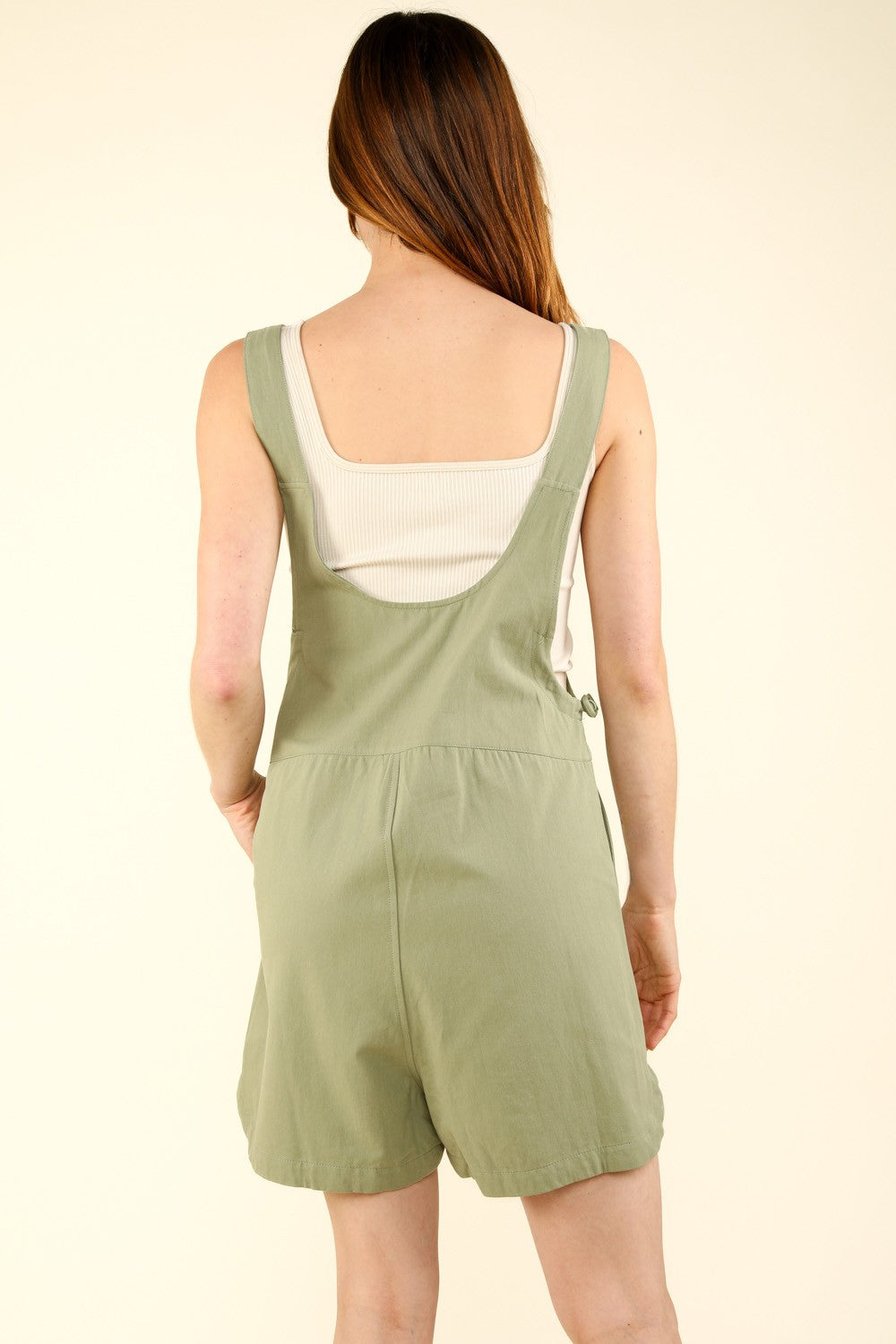 VERY J Adjustable Waist Suspender Overalls with Pockets-TOPS / DRESSES-[Adult]-[Female]-2022 Online Blue Zone Planet