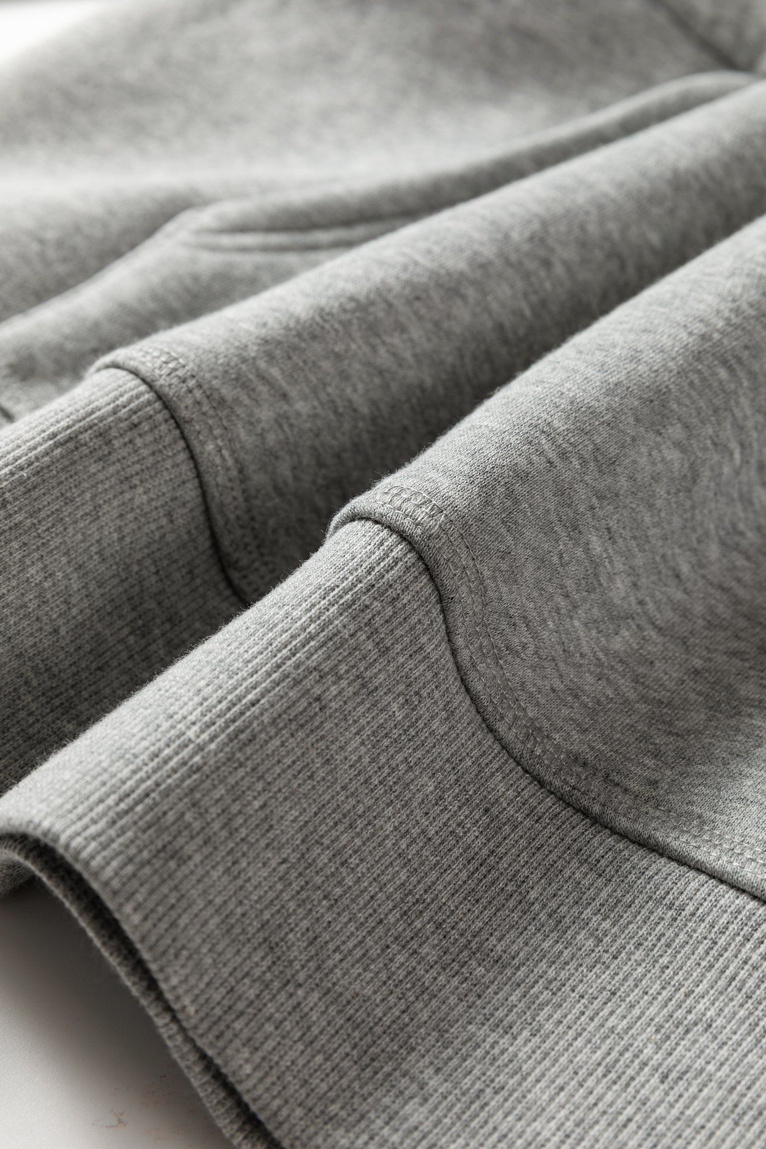 Gray Contrast Rope Drawstring Ruffle Trim Drop Shoulder Baggy Hoodie-Tops / Dresses-[Adult]-[Female]-2022 Online Blue Zone Planet