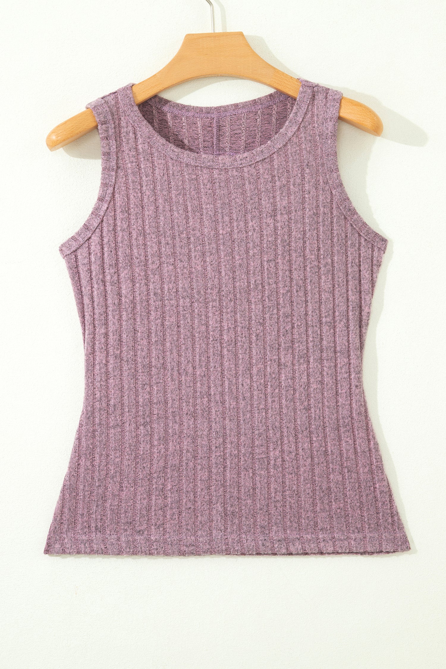 Bonbon Slim Ribbed Mineral Wash Tank Top-Tops/Tank Tops-[Adult]-[Female]-2022 Online Blue Zone Planet
