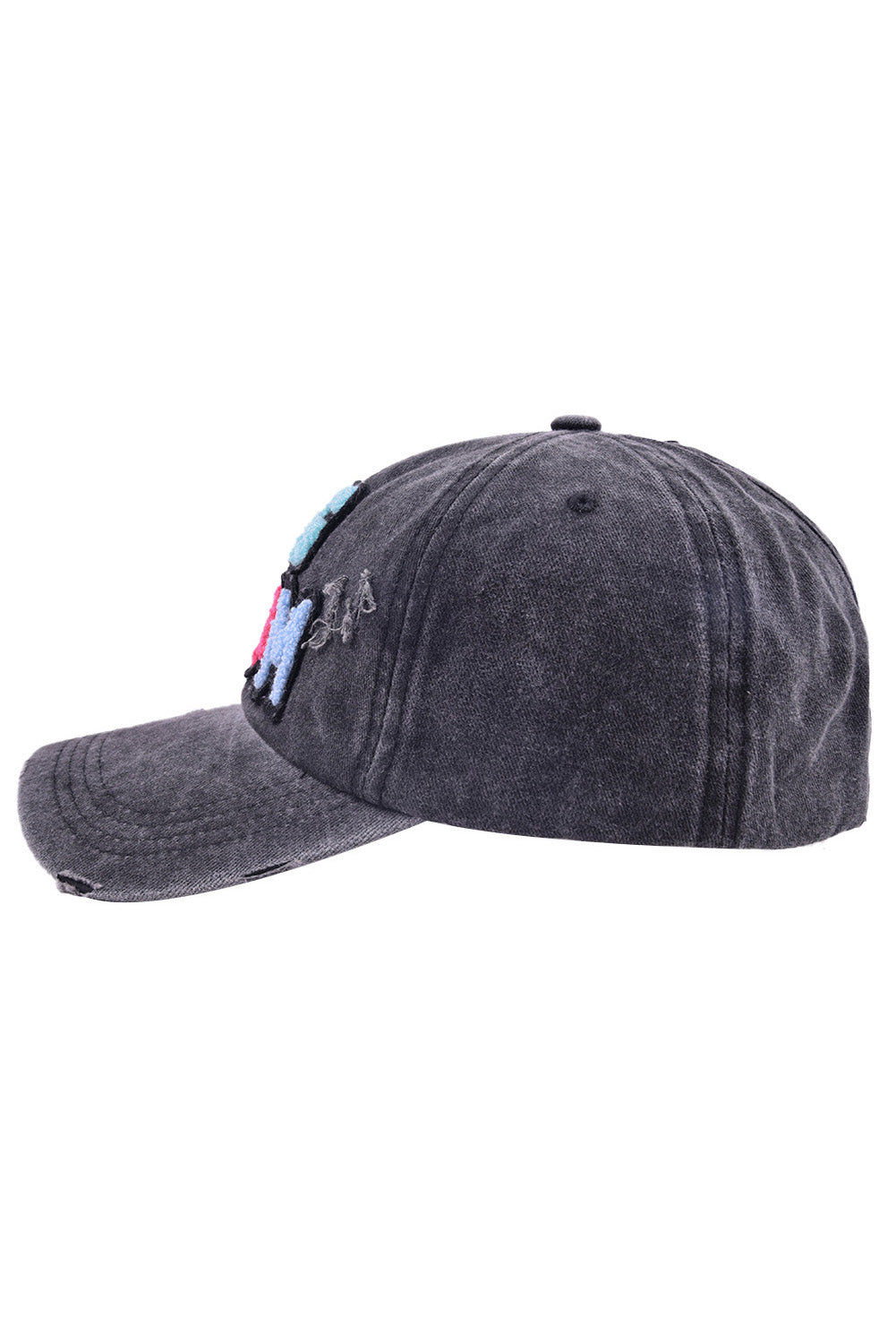 Black Dog Mama Baseball Cap-Accessories/Hats & Caps-[Adult]-[Female]-2022 Online Blue Zone Planet