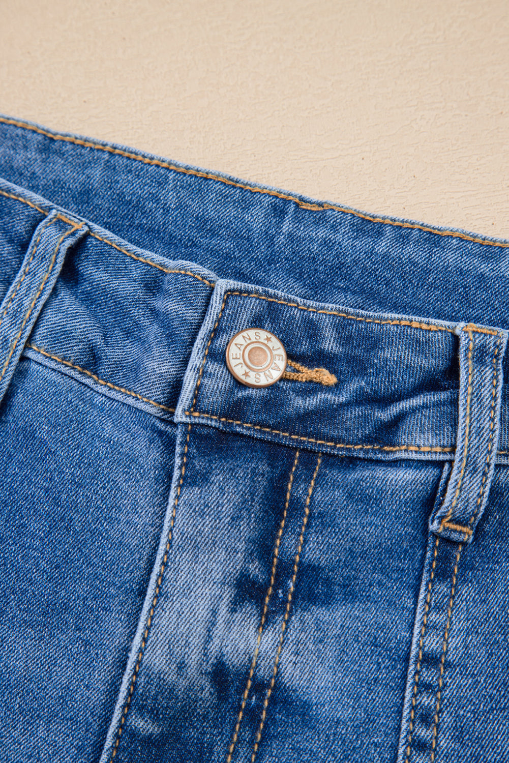 Sky Blue Cropped High Rise Wide Leg Jeans-Bottoms/Jeans-[Adult]-[Female]-2022 Online Blue Zone Planet
