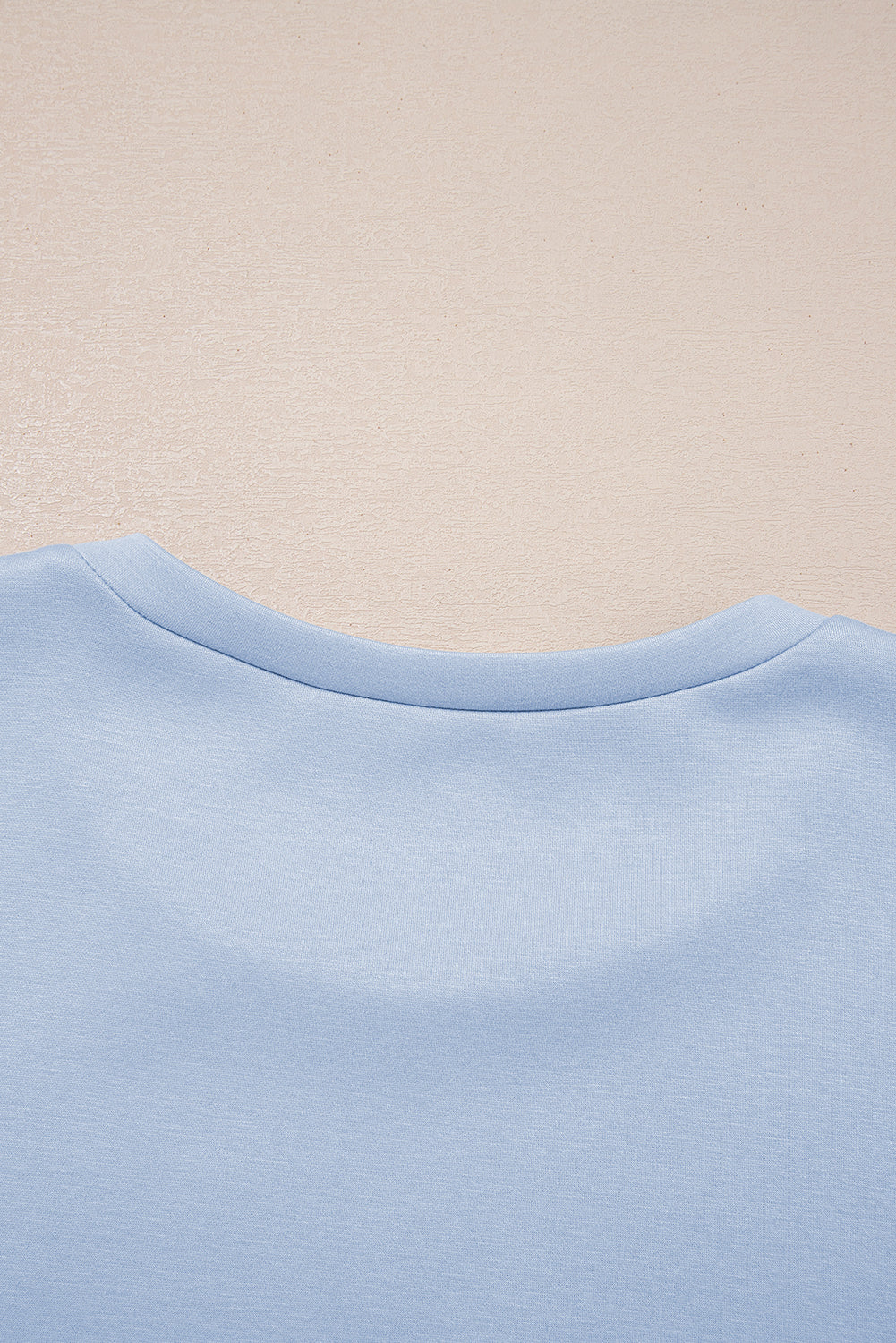 Beau Blue Puff Sleeve Pearl Embellished Scallop Trim Top 2 Piece Skort Set-Two Piece Sets/Two Piece Dresses-[Adult]-[Female]-2022 Online Blue Zone Planet