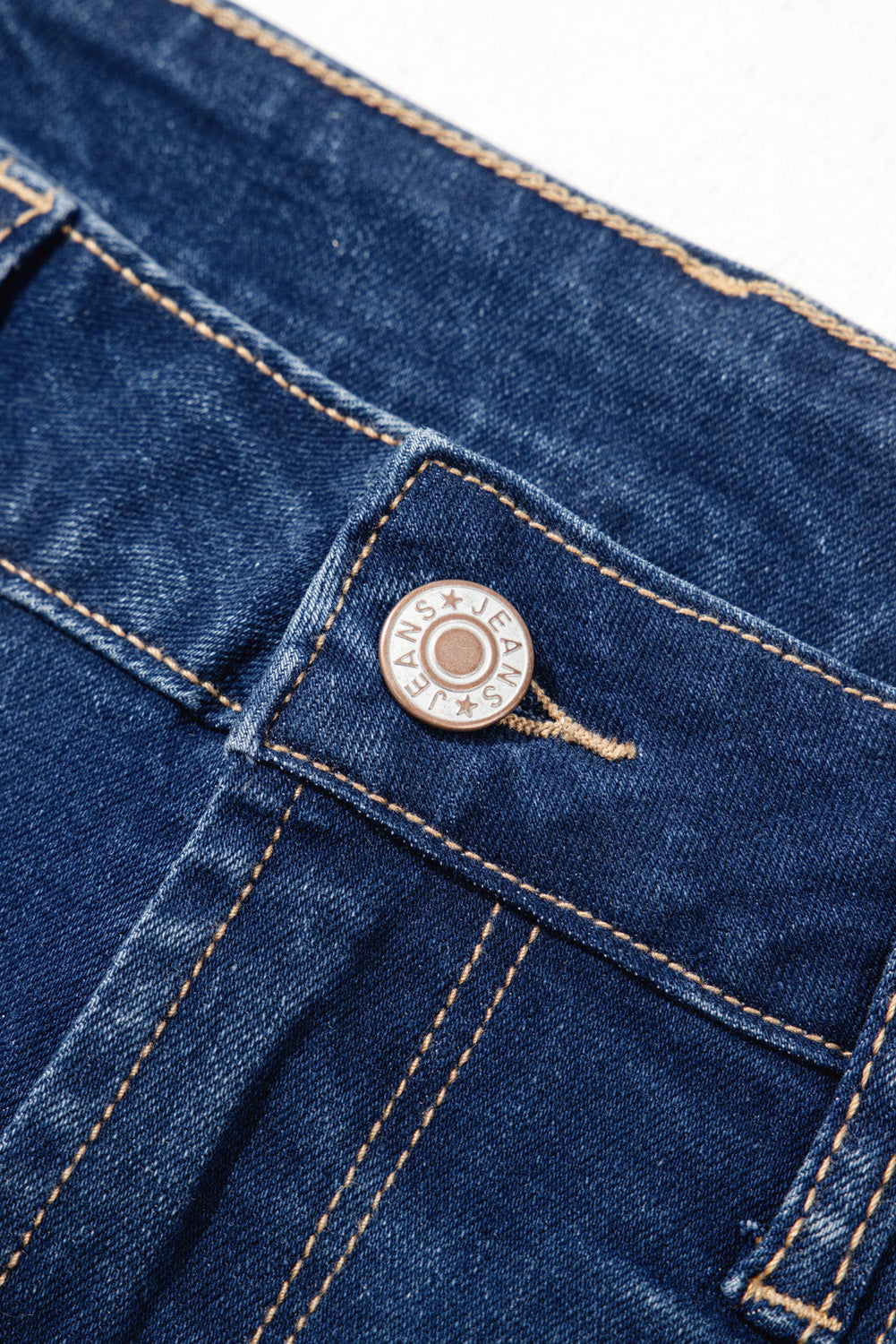 Sail Blue Center Seam Deep Wash Straight Jeans-Bottoms/Jeans-[Adult]-[Female]-2022 Online Blue Zone Planet