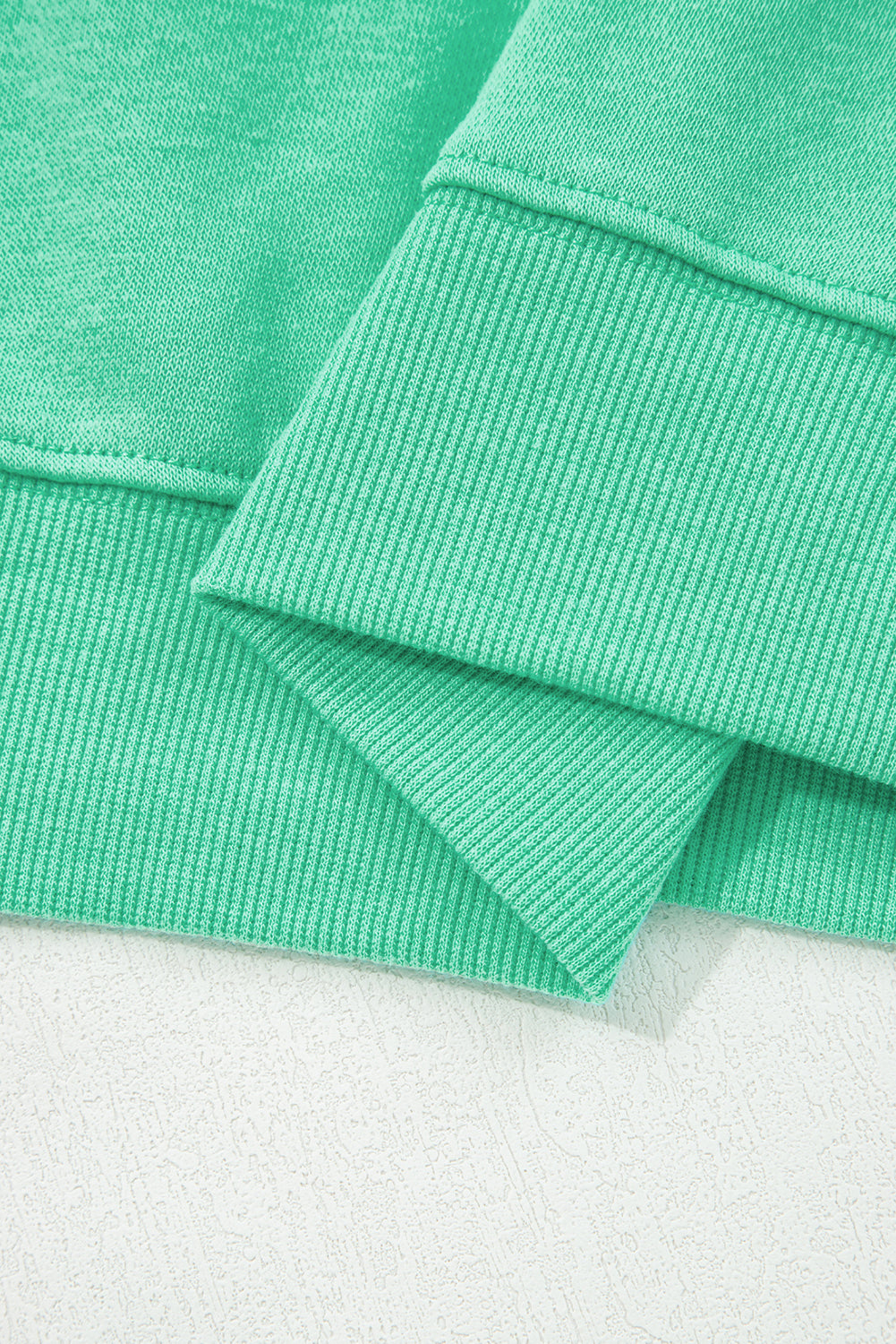 Aruba Blue Cute Halloween Ghost Embroidered Casual Sweatshirt-Tops/Sweatshirts & Hoodies-[Adult]-[Female]-2022 Online Blue Zone Planet