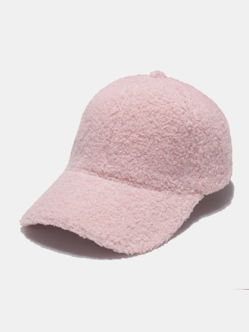 Blue Zone Planet | Sherpa Solid Color Baseball Cap-[Adult]-[Female]-Pink-One Size-2022 Online Blue Zone Planet