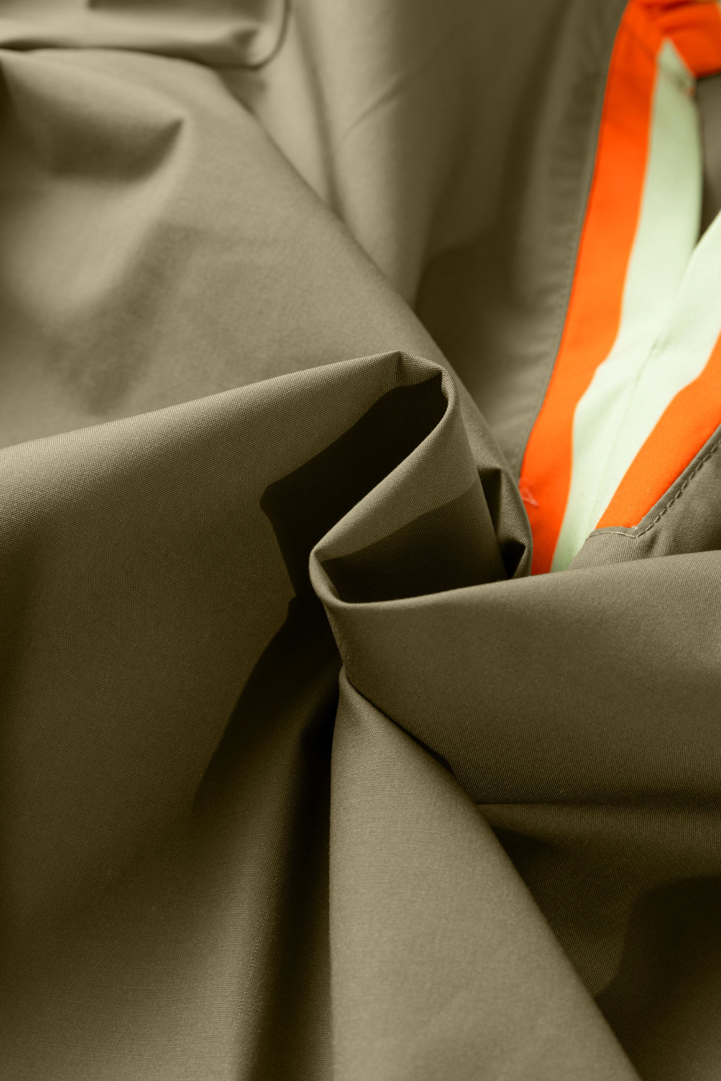 Four Leaf Clover Striped Trim Ruffle Split Neck Long Sleeve Blouse-Tops/Blouses & Shirts-[Adult]-[Female]-2022 Online Blue Zone Planet