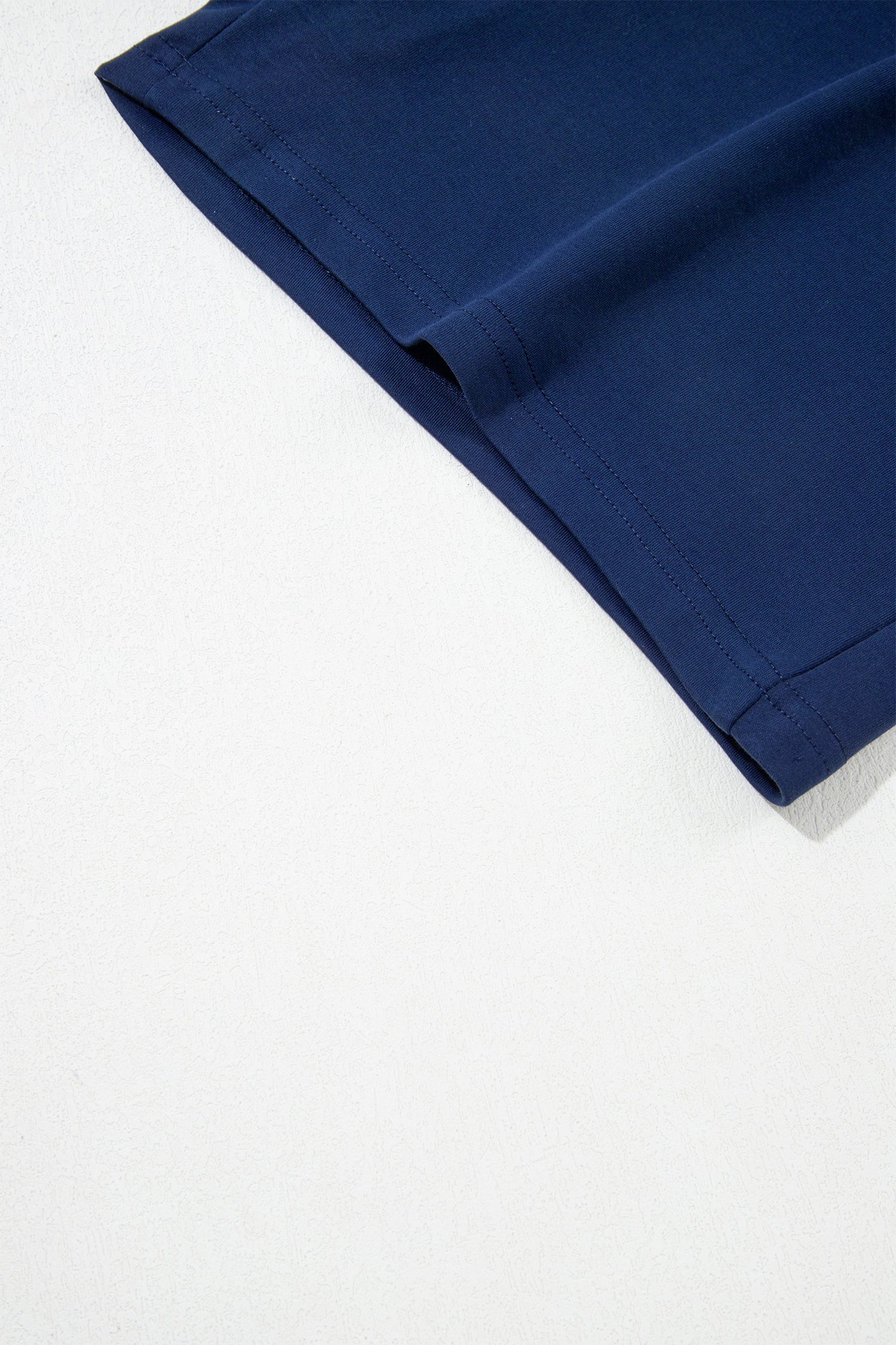 Dirty blue Contrast Trim U Neck Sleeveless Mini Dress-TOPS / DRESSES-[Adult]-[Female]-2022 Online Blue Zone Planet