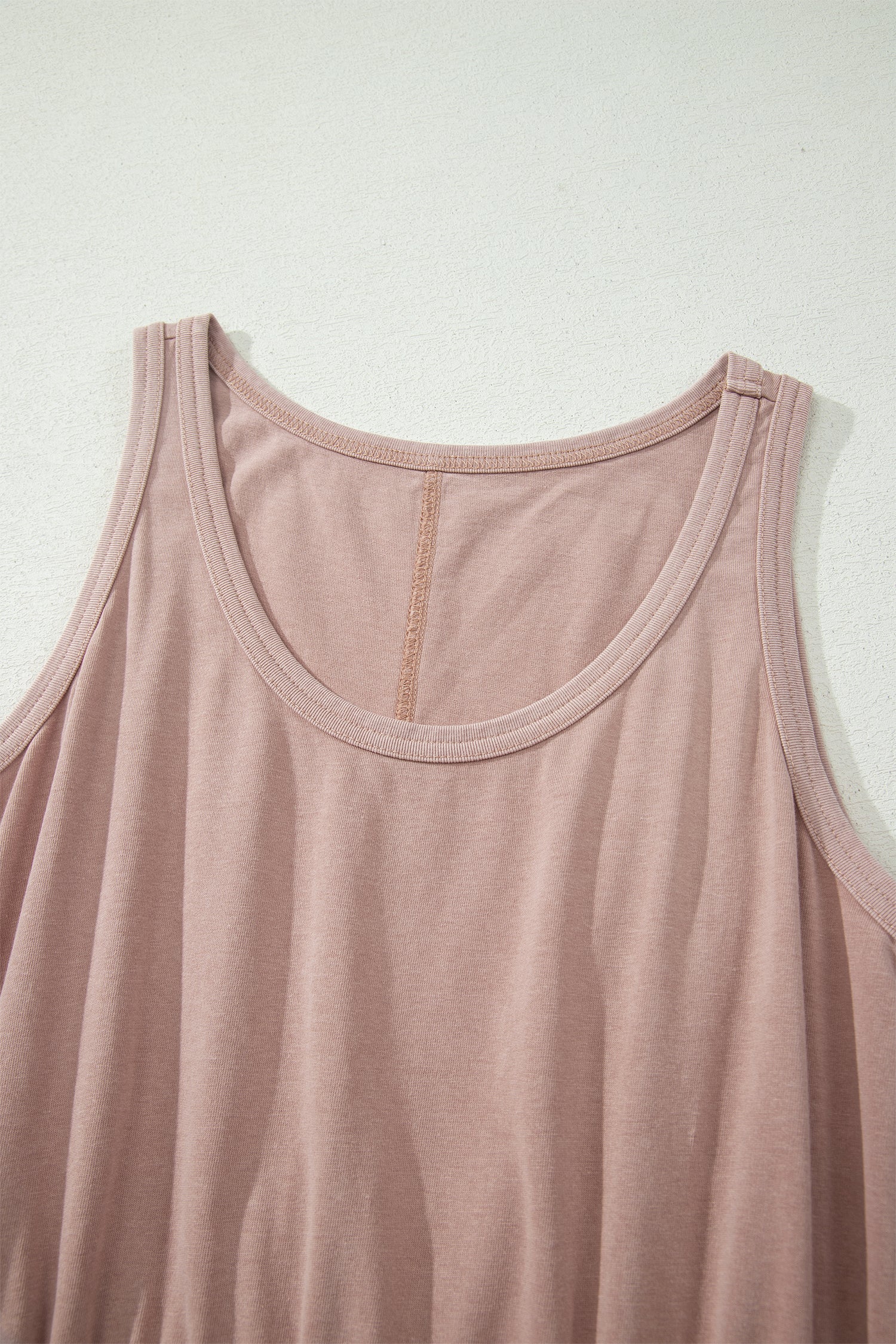 Ashleigh Blue Mineral Wash U Neck Elastic Waist Sleeveless Mini Dress-TOPS / DRESSES-[Adult]-[Female]-2022 Online Blue Zone Planet