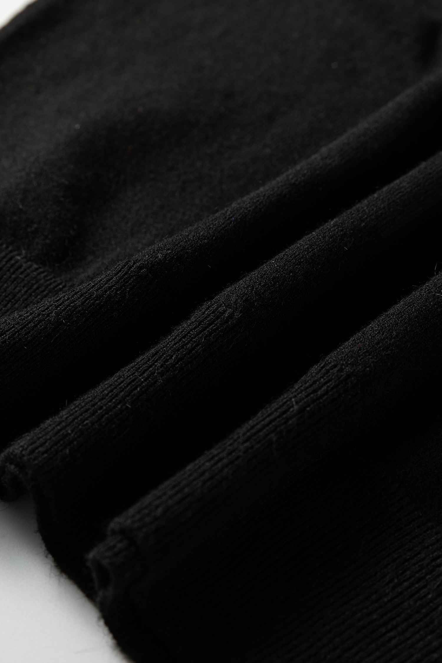 Black Contrast Striped Trim V Neck Varsity Sweater-TOPS / DRESSES-[Adult]-[Female]-2022 Online Blue Zone Planet