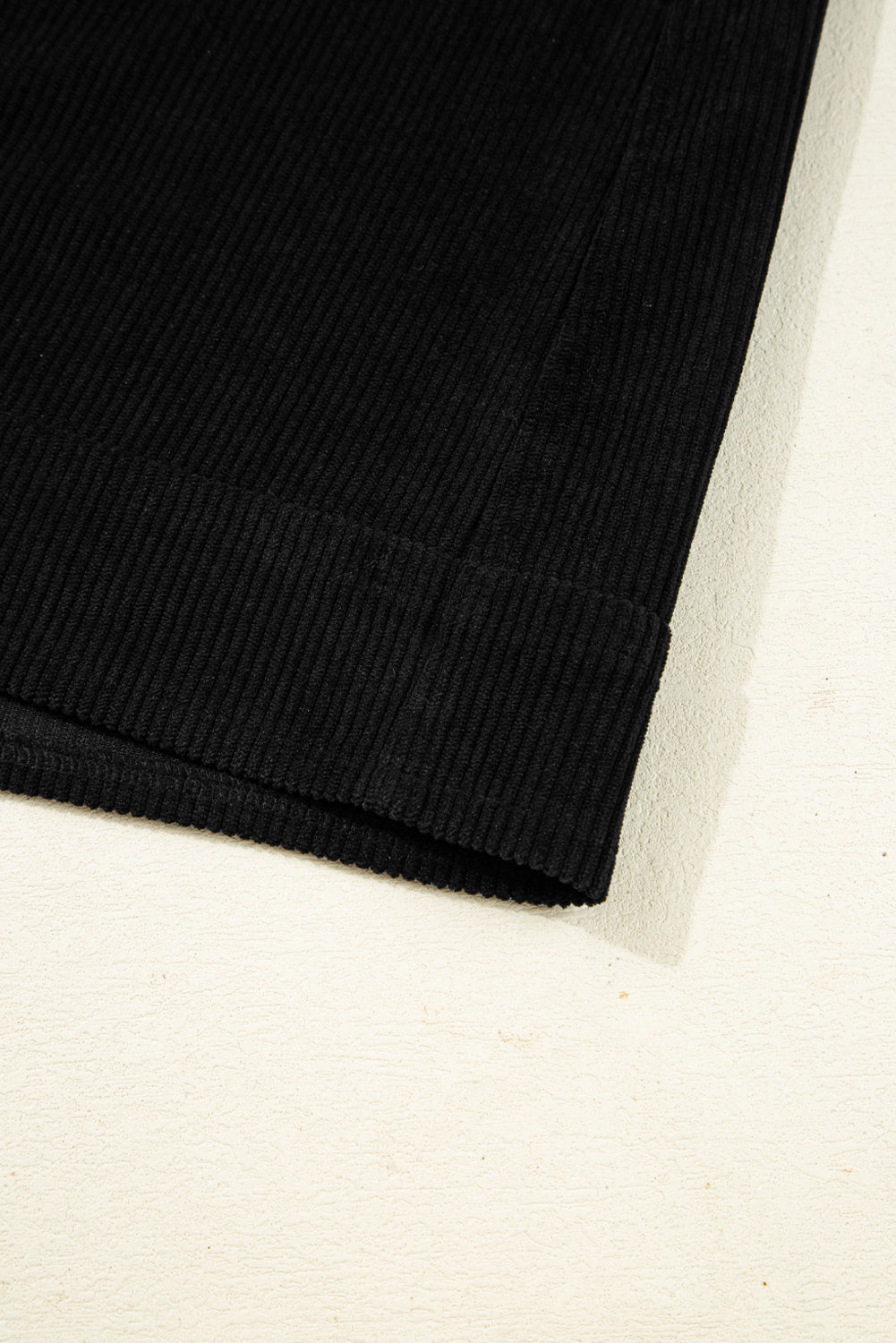 Black Corduroy Sleeveless Mini Dress With Patched Pockets-TOPS / DRESSES-[Adult]-[Female]-2022 Online Blue Zone Planet