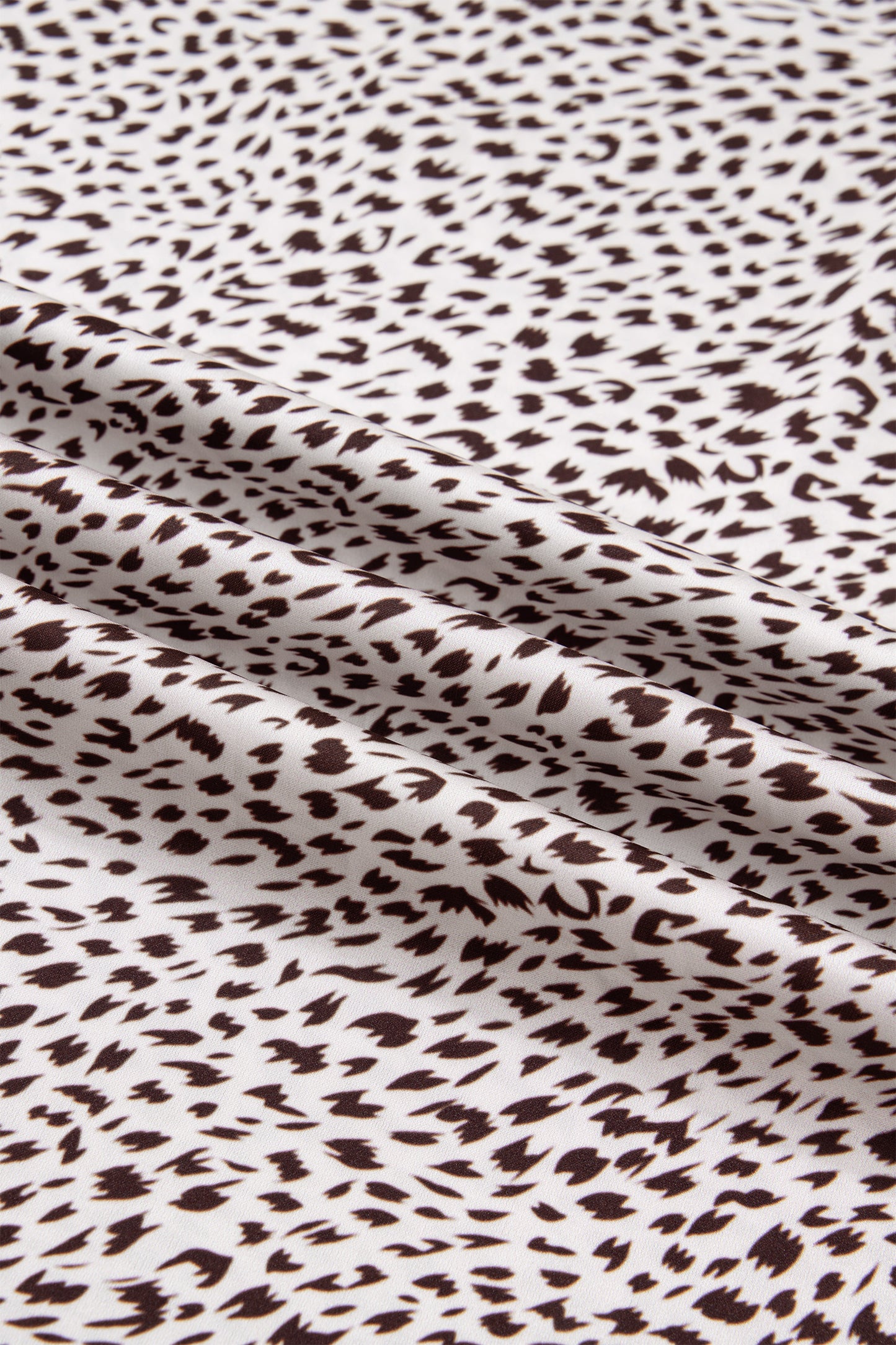 Brown Cheetah Print Trim Split Long Western Skirt-Bottoms/Skirts & Petticoat-[Adult]-[Female]-2022 Online Blue Zone Planet