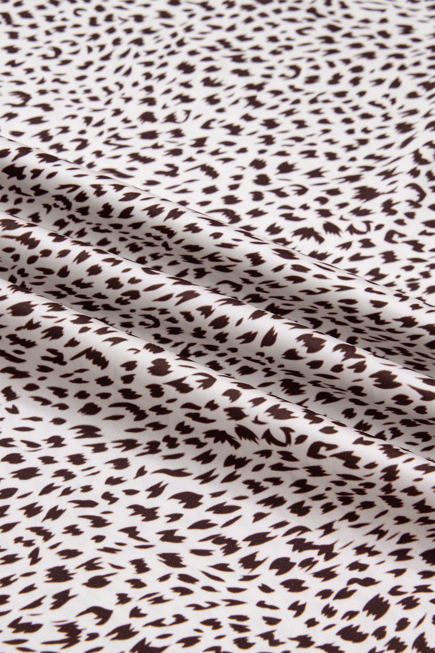 Brown Cheetah Print Trim Split Long Western Skirt-Bottoms/Skirts & Petticoat-[Adult]-[Female]-2022 Online Blue Zone Planet