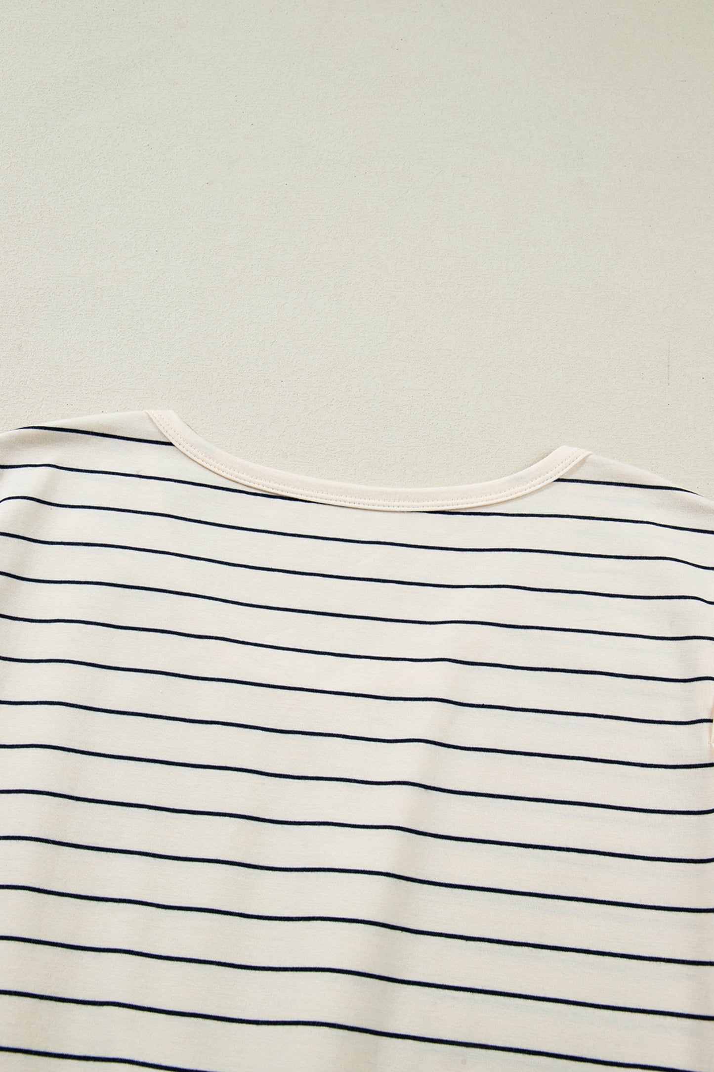 Beige Stripe Drawstring Tunic Tank Mini Dress with Pockets-TOPS / DRESSES-[Adult]-[Female]-2022 Online Blue Zone Planet