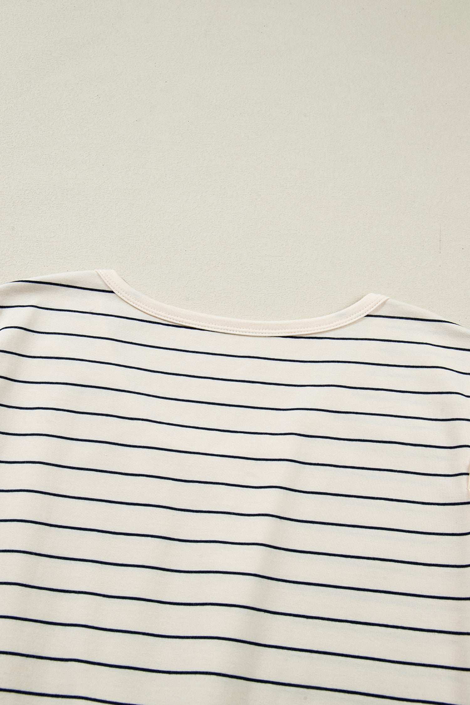 Beige Stripe Drawstring Tunic Tank Mini Dress with Pockets-TOPS / DRESSES-[Adult]-[Female]-2022 Online Blue Zone Planet