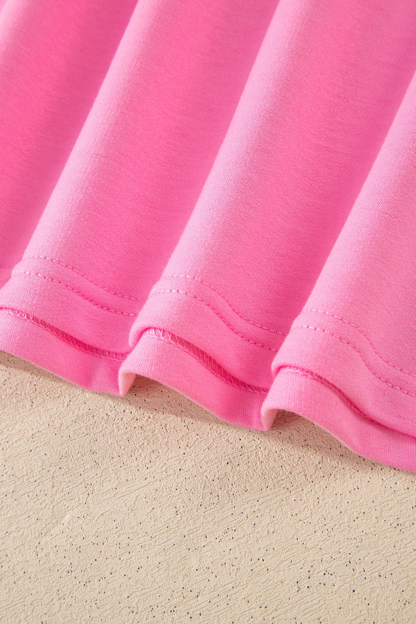 Sachet Pink V Neck Short Sleeve Top Drawstring Shorts 2pcs Set-Two Piece Sets/Short Sets-[Adult]-[Female]-2022 Online Blue Zone Planet