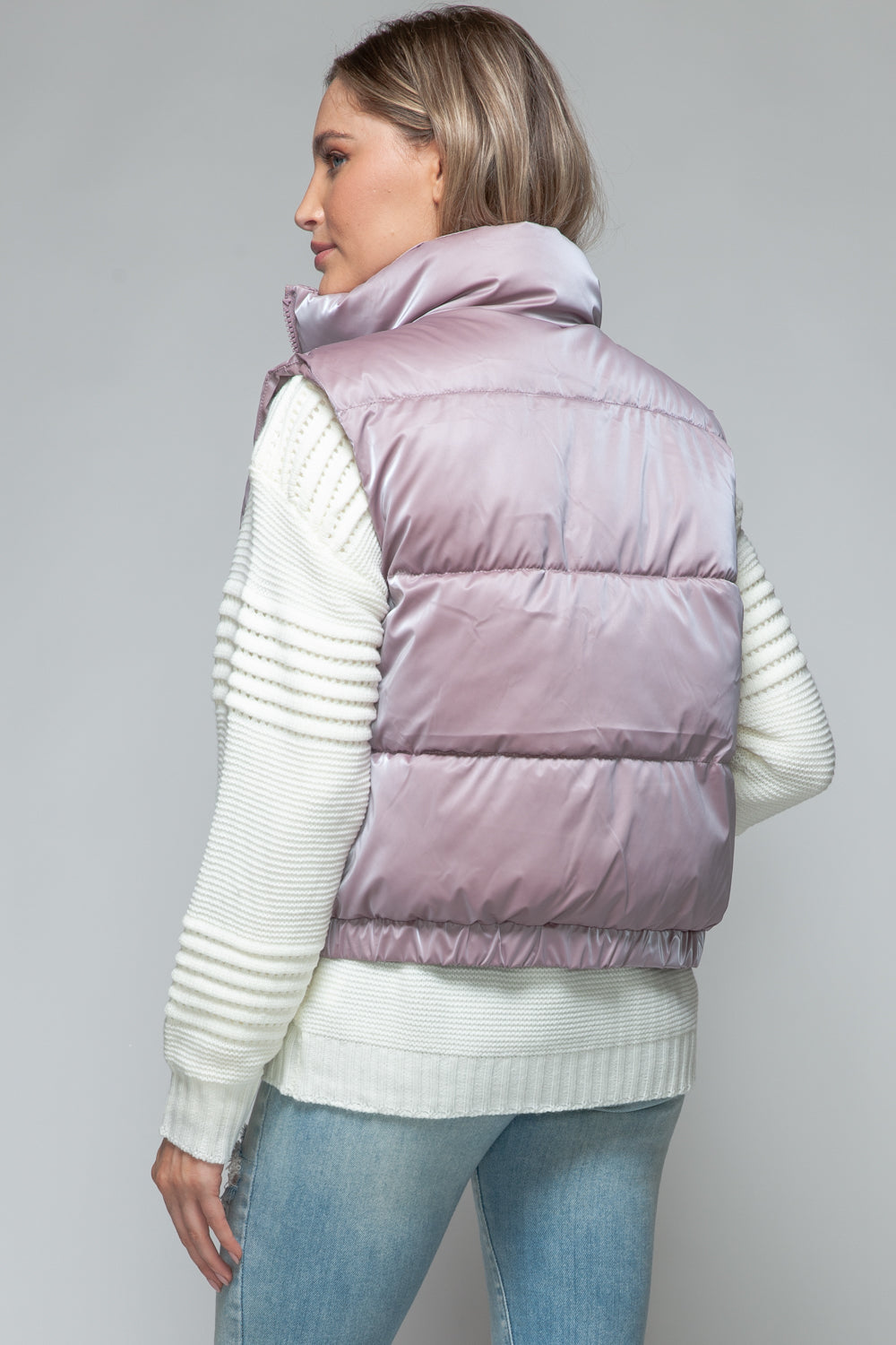 Snobbish Fine Fur Lining Quilted Vest-TOPS / DRESSES-[Adult]-[Female]-2022 Online Blue Zone Planet