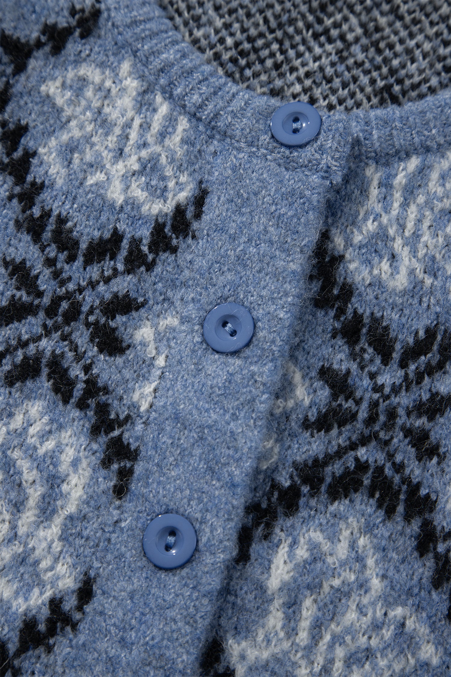 Dark Blue Short Sleeve Button Front Boho Knit Top Cardigan-Sweaters & Cardigans/Cardigans-[Adult]-[Female]-2022 Online Blue Zone Planet