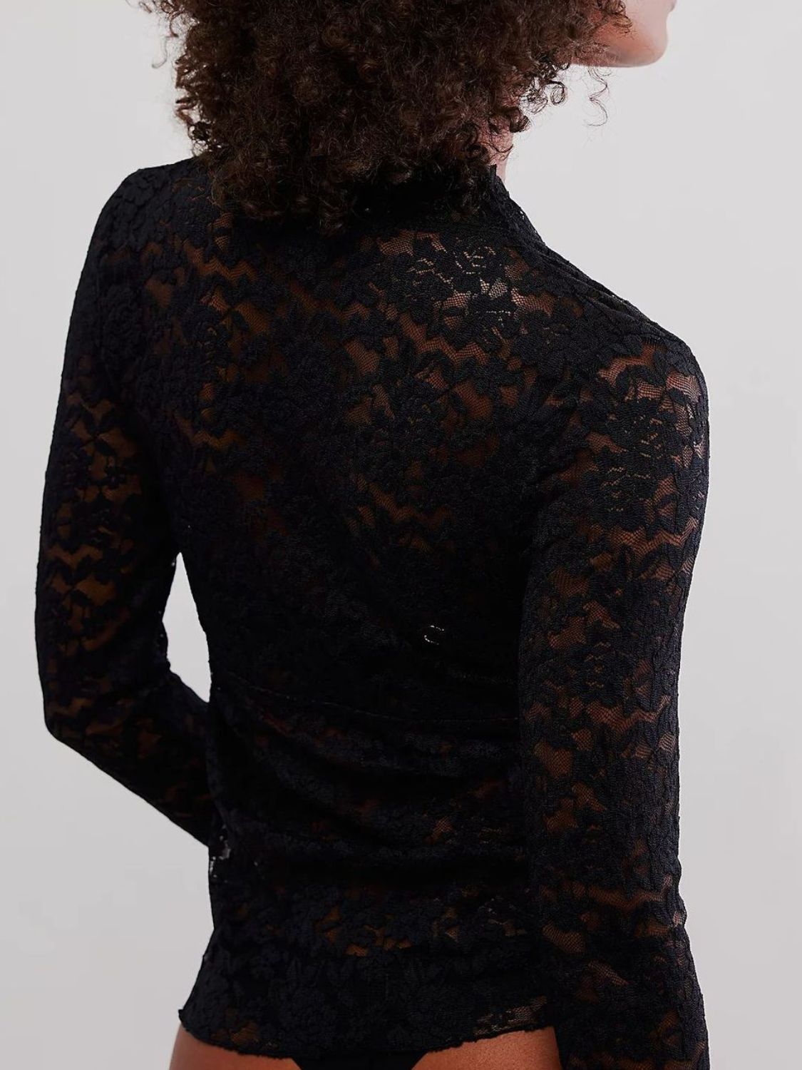 V-Neck Long Sleeve Lace Top-TOPS / DRESSES-[Adult]-[Female]-2022 Online Blue Zone Planet