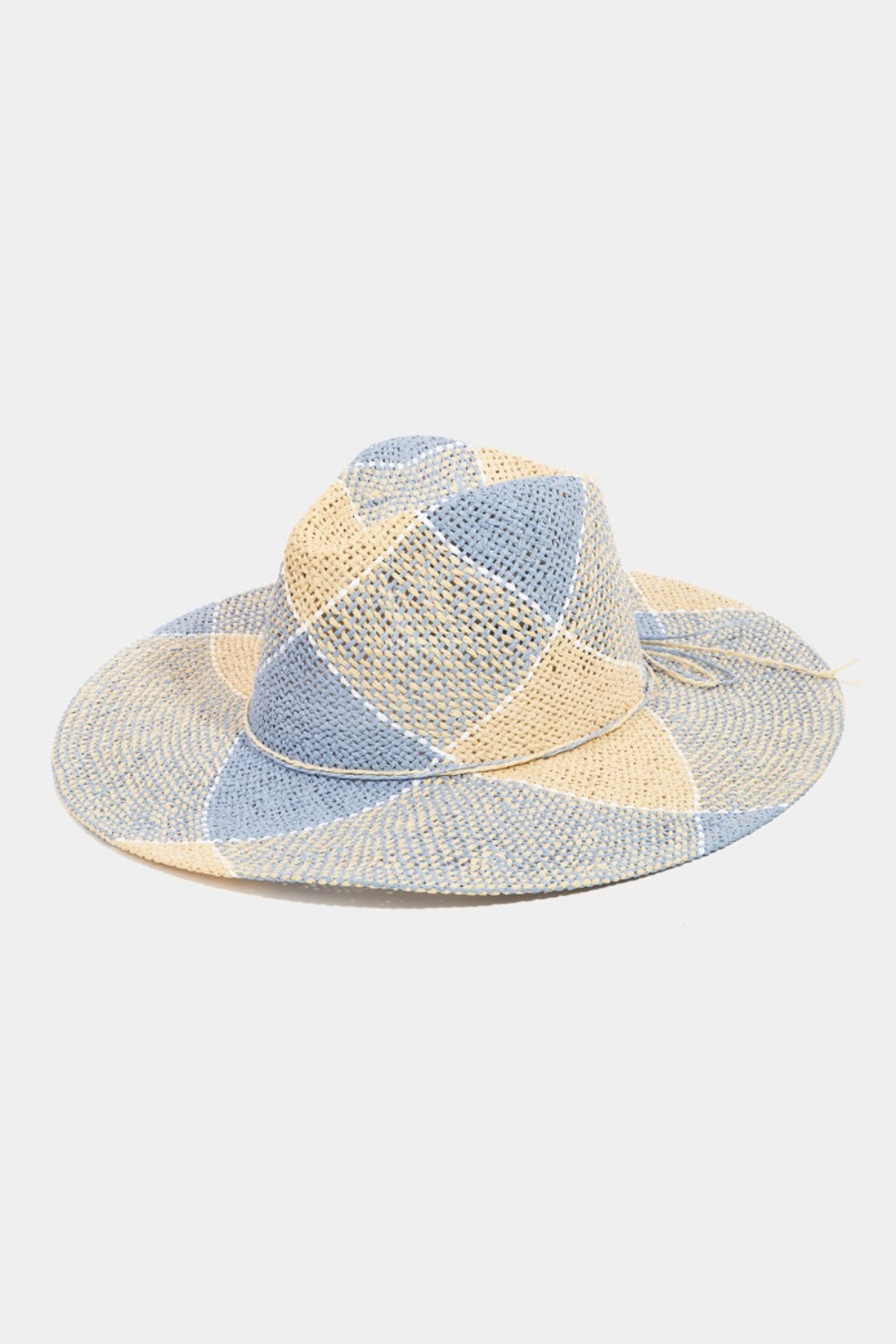 Fame Contrast Straw Braid Hat-HATS-[Adult]-[Female]-Green-One Size-2022 Online Blue Zone Planet