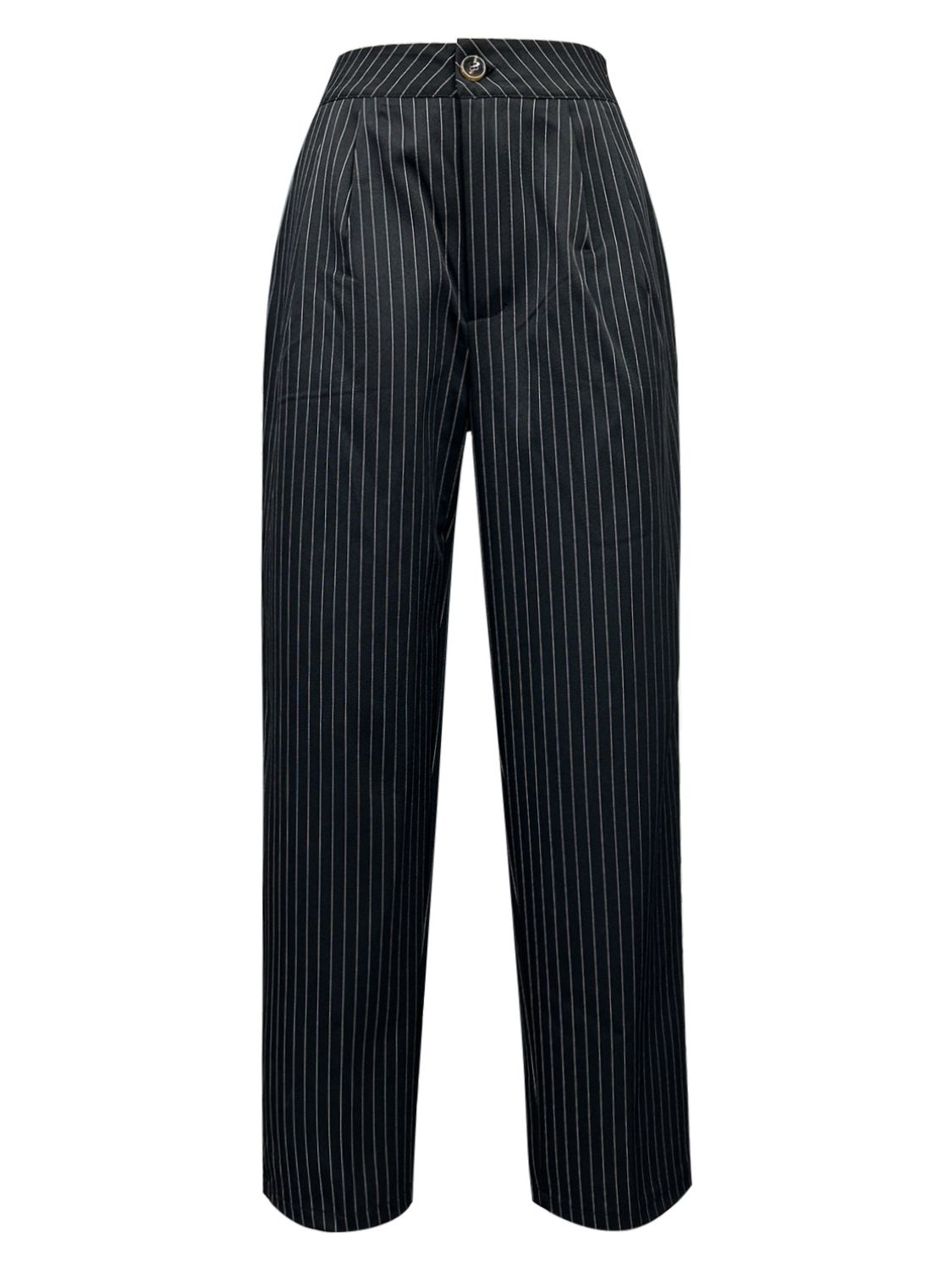 Blue Zone Planet | Striped Wide Leg Pants-BOTTOMS SIZES SMALL MEDIUM LARGE-[Adult]-[Female]-2022 Online Blue Zone Planet