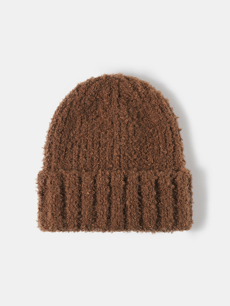 Thermal Teddy Knit Hat-BEANIES-[Adult]-[Female]-Brown-One Size-2022 Online Blue Zone Planet