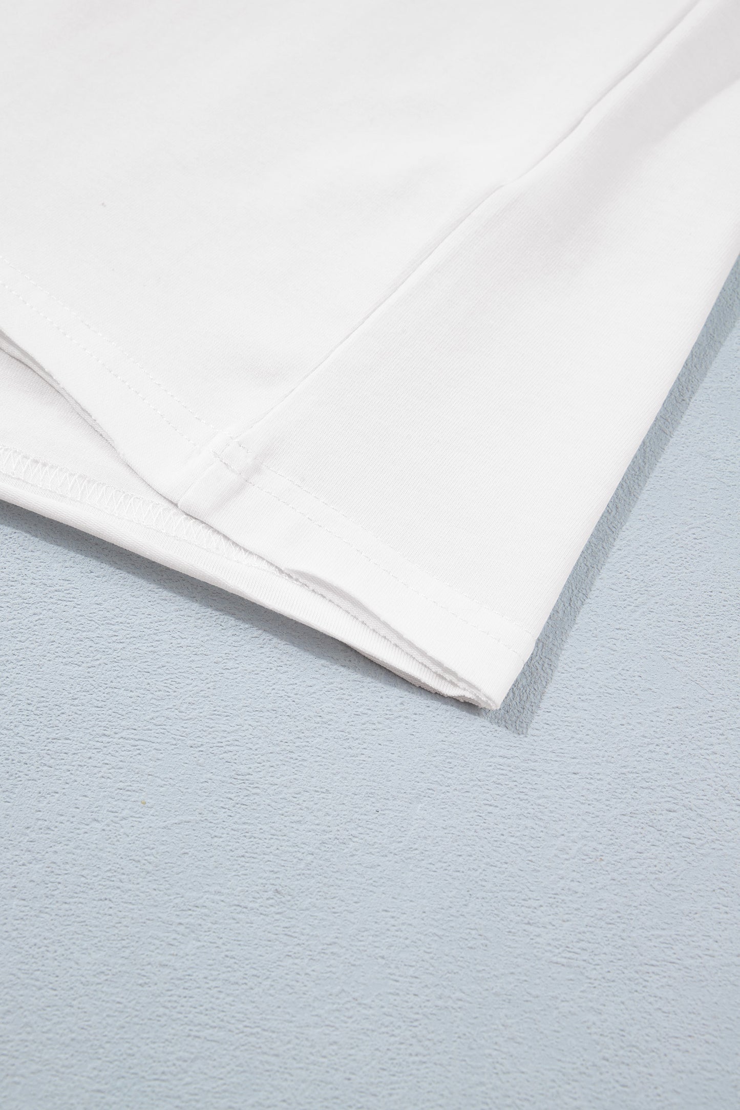 White Western Fashion Embroidered Casual Tee-Tops/Tops & Tees-[Adult]-[Female]-2022 Online Blue Zone Planet