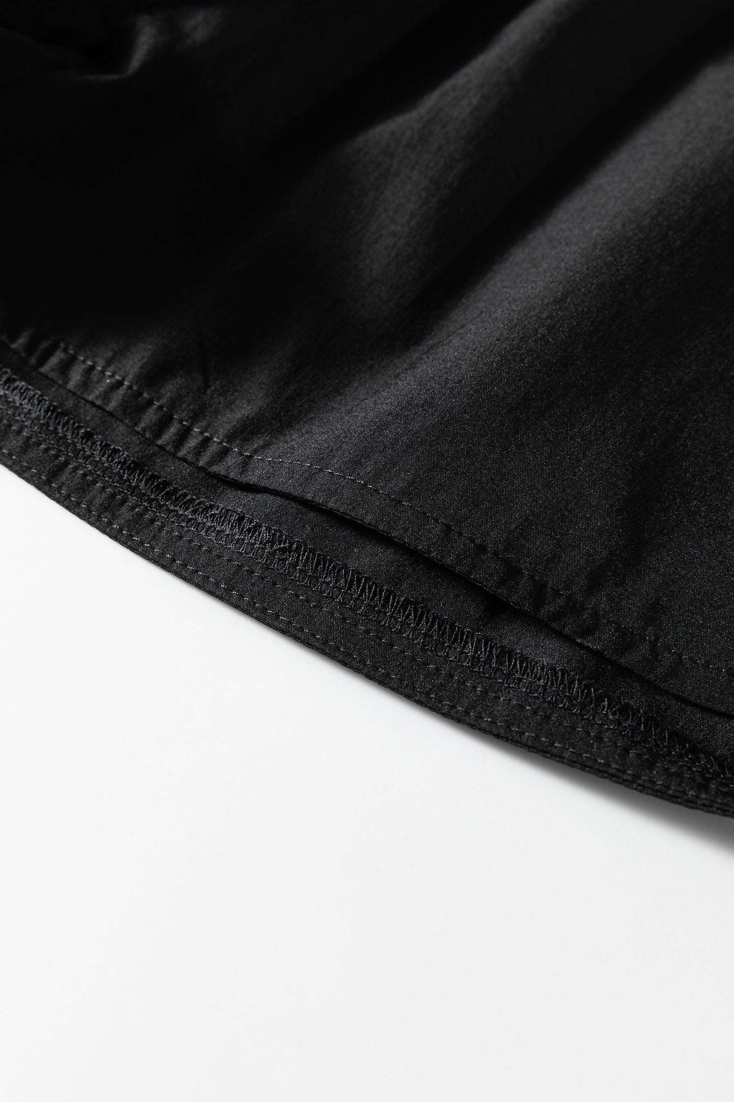 Black Elastic Waist Varsity Striped Detail Athleisure Shorts-Bottoms/Casual Shorts-[Adult]-[Female]-2022 Online Blue Zone Planet