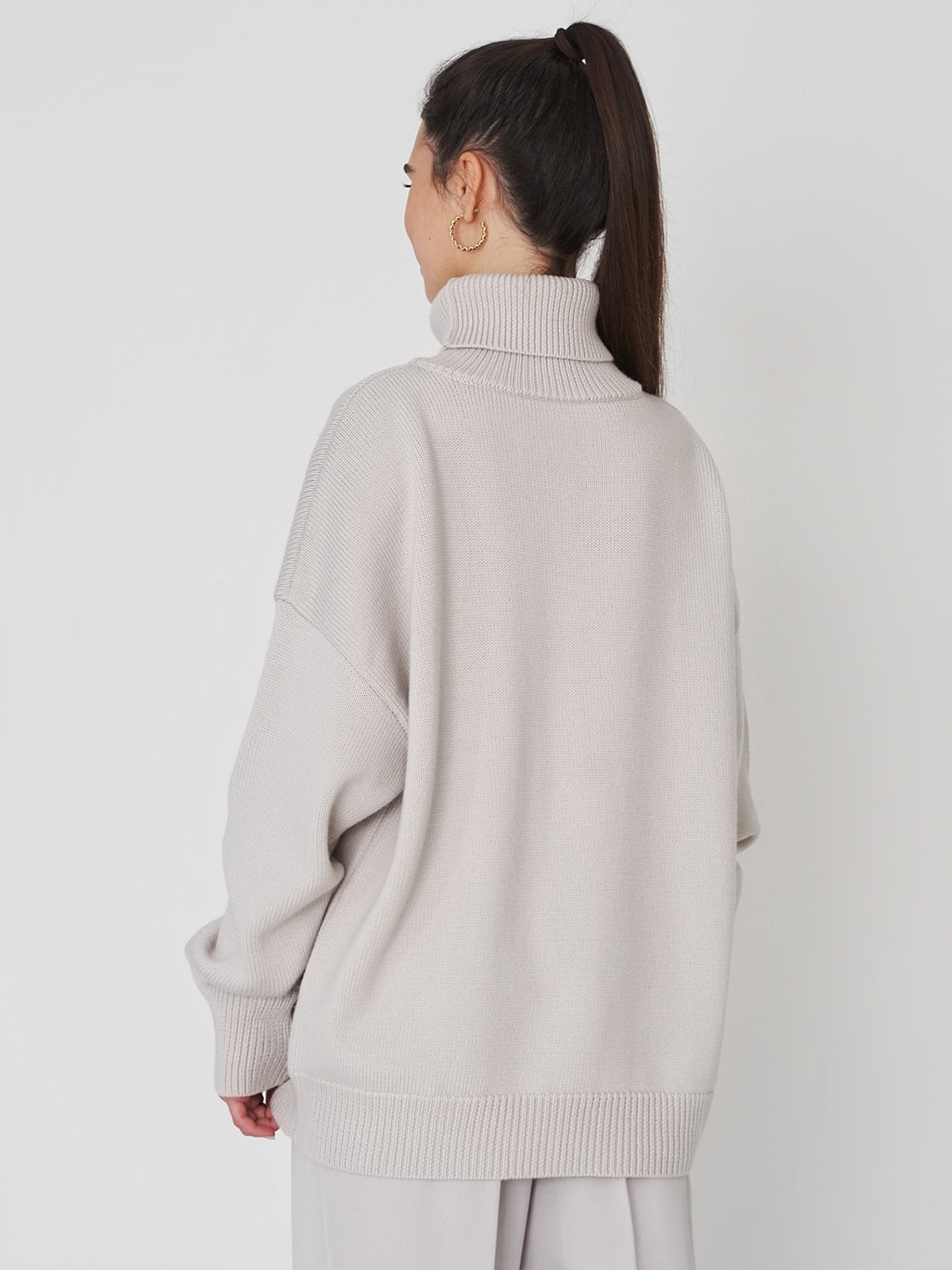 Turtleneck Long Sleeve Sweater-TOPS / DRESSES-[Adult]-[Female]-2022 Online Blue Zone Planet