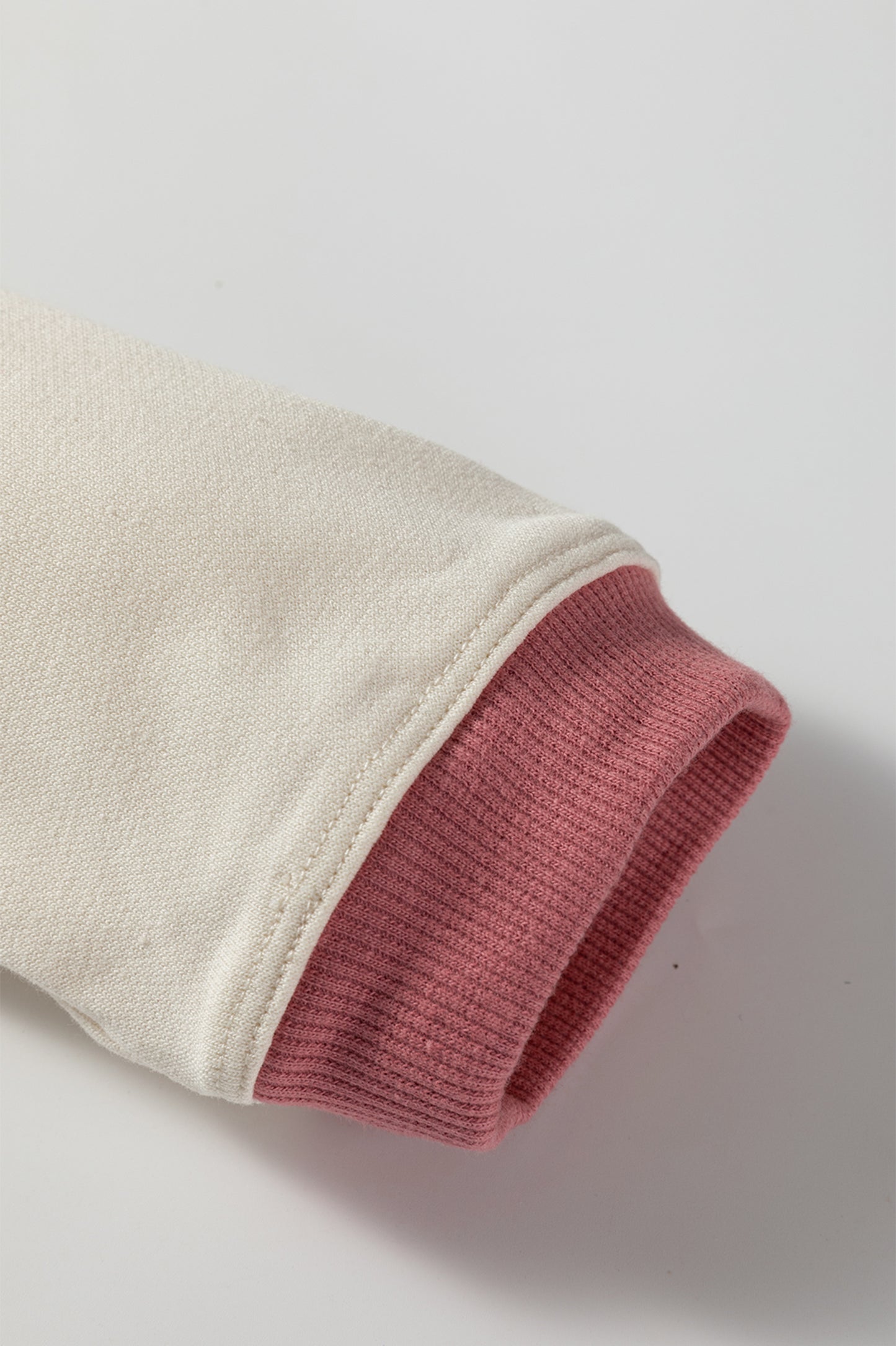 White Contrast Trim Crochet Knit Patchwork Exposed Seam Hoodie-Tops/Sweatshirts & Hoodies-[Adult]-[Female]-2022 Online Blue Zone Planet