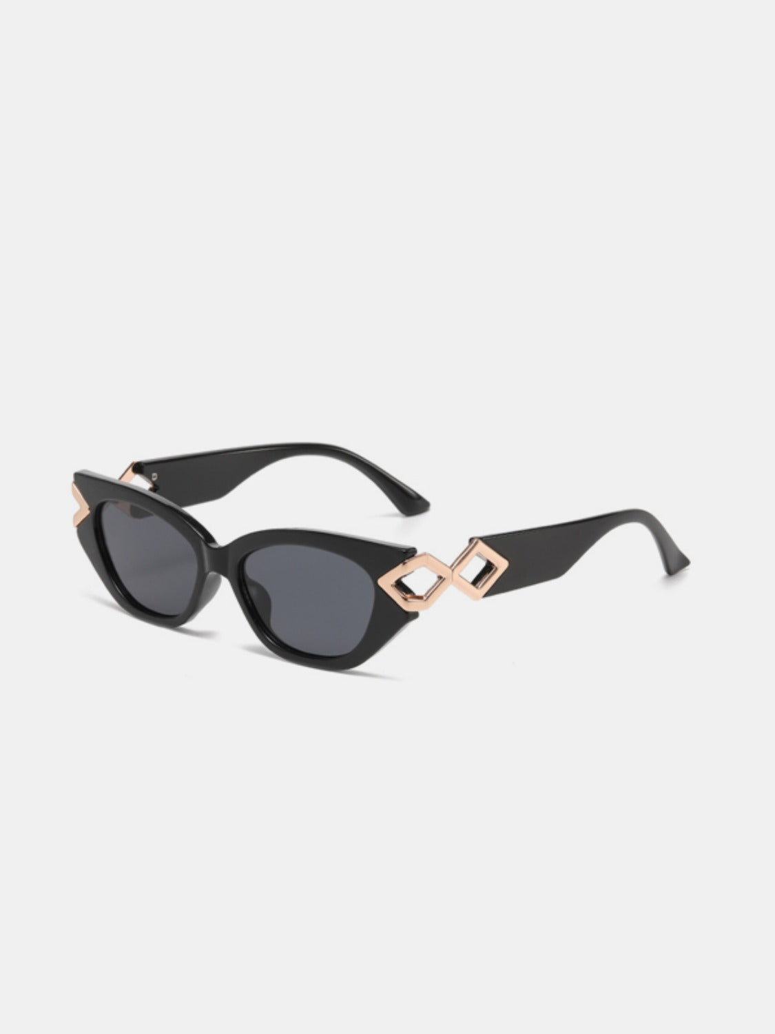 Polycarbonate Frame Cat-Eye Sunglasses-SUN GLASSES-[Adult]-[Female]-2022 Online Blue Zone Planet