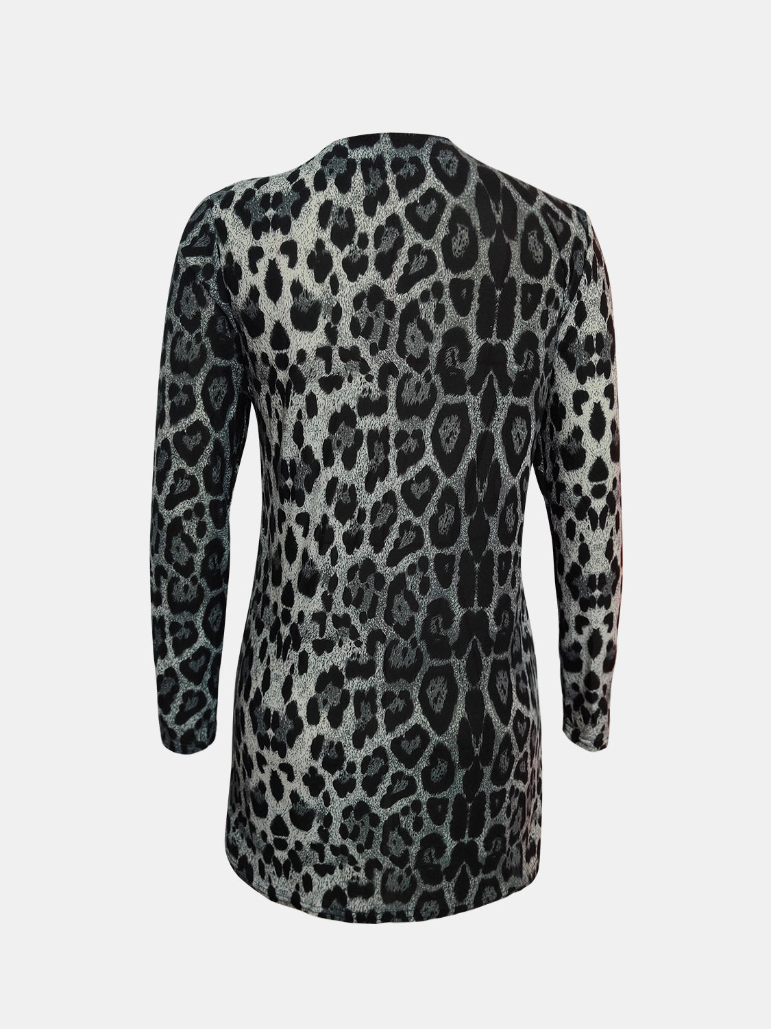 Blue Zone Planet | Leopard Button Up Long Sleeve Cardigan-TOPS / DRESSES-[Adult]-[Female]-2022 Online Blue Zone Planet