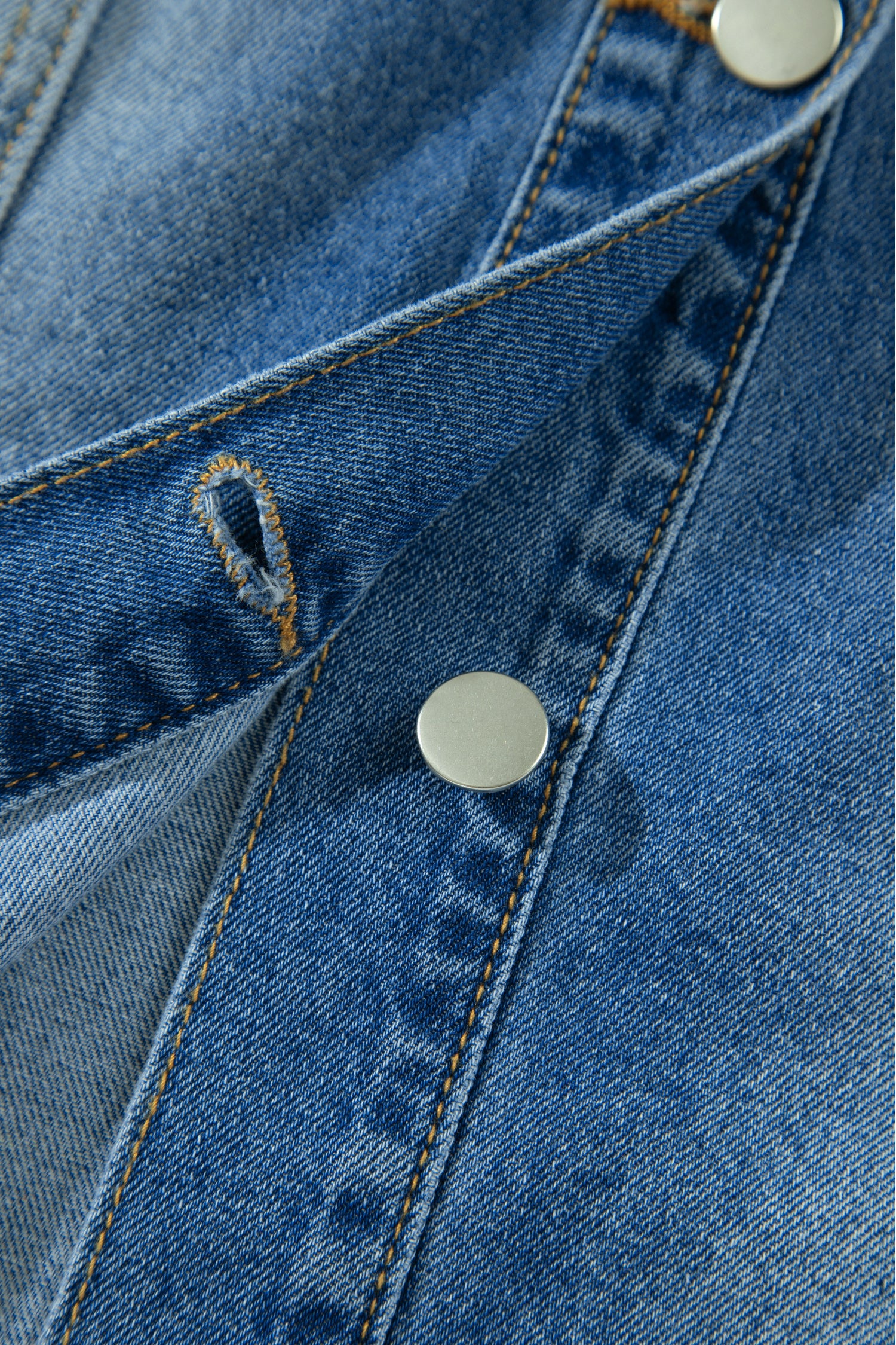 Blue Ruffle Hem Raw Edge Half Sleeve Western Denim Jacket-Outerwear/Denim jackets-[Adult]-[Female]-2022 Online Blue Zone Planet