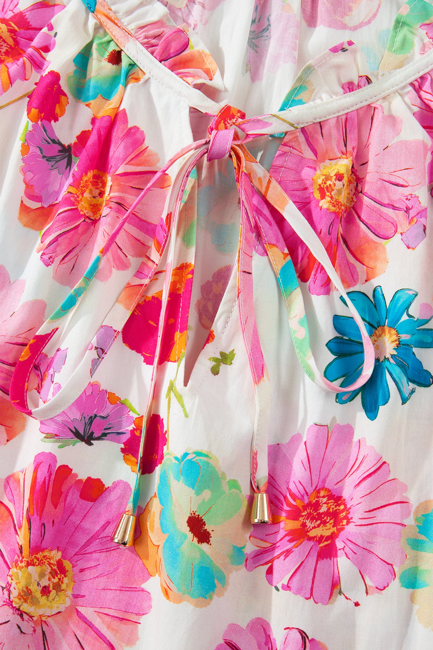 Pink Plus Size Floral Print Ruched Short Sleeve Blouse-Plus Size/Plus Size Tops/Plus Size Blouses & Shirts-[Adult]-[Female]-2022 Online Blue Zone Planet