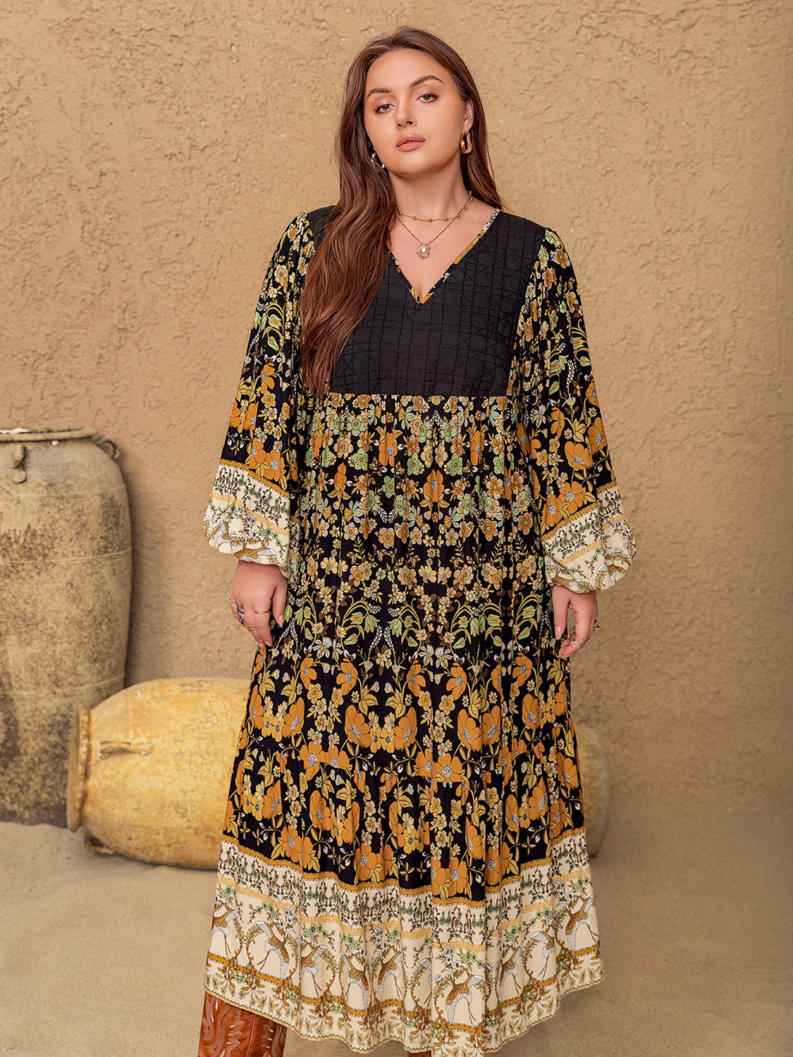 blue arabesque floral midi dress Blue Arabesque Floral Jersey Midi Dress – FARM Rio