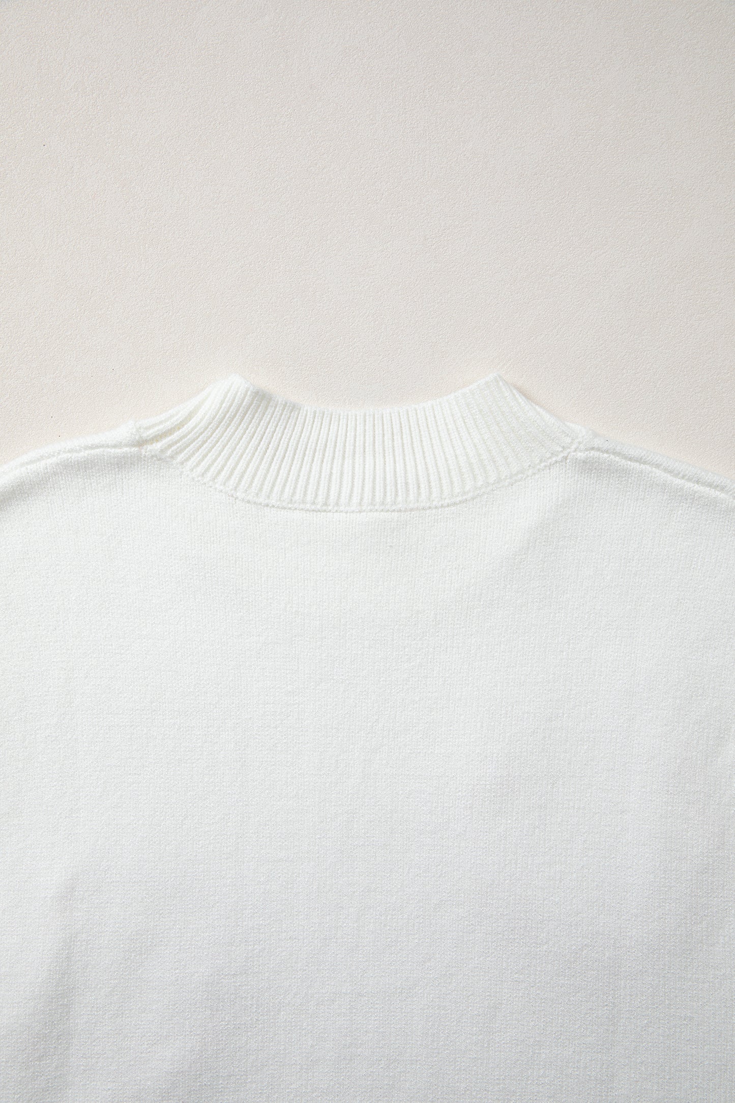 Bright Green Corded Horseshoes Ribbed Trim Mock Neck Short Sleeve Sweater-TOPS / DRESSES-[Adult]-[Female]-2022 Online Blue Zone Planet
