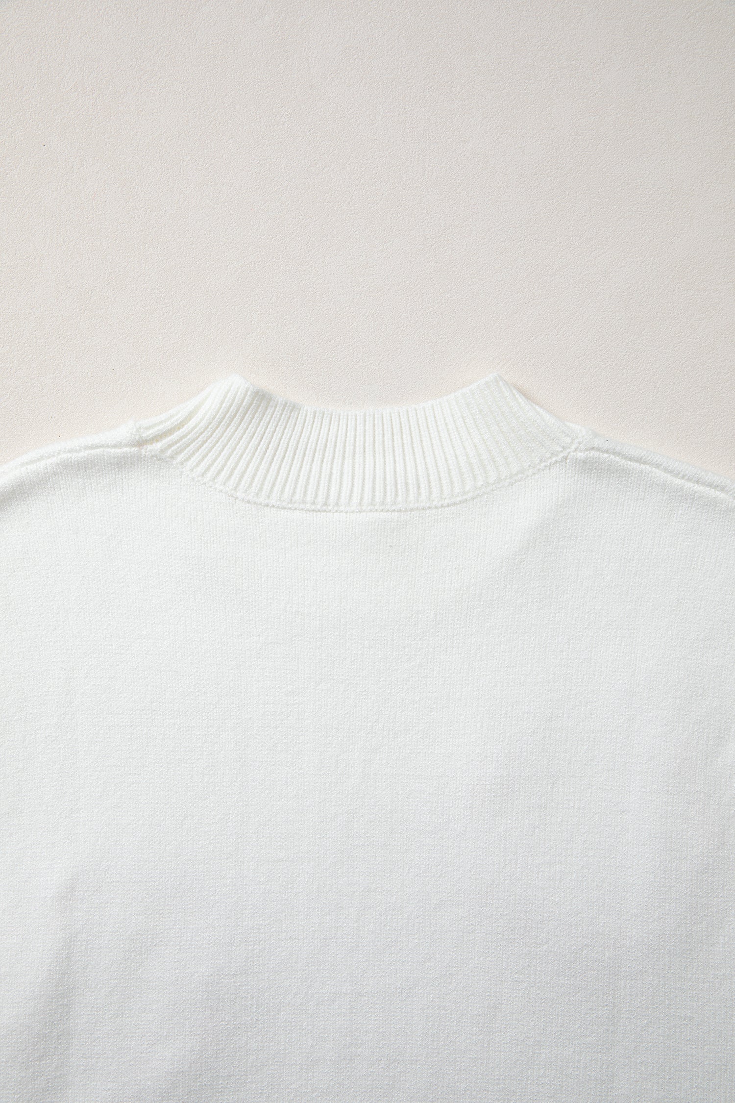 Bright Green Corded Horseshoes Ribbed Trim Mock Neck Short Sleeve Sweater-TOPS / DRESSES-[Adult]-[Female]-2022 Online Blue Zone Planet