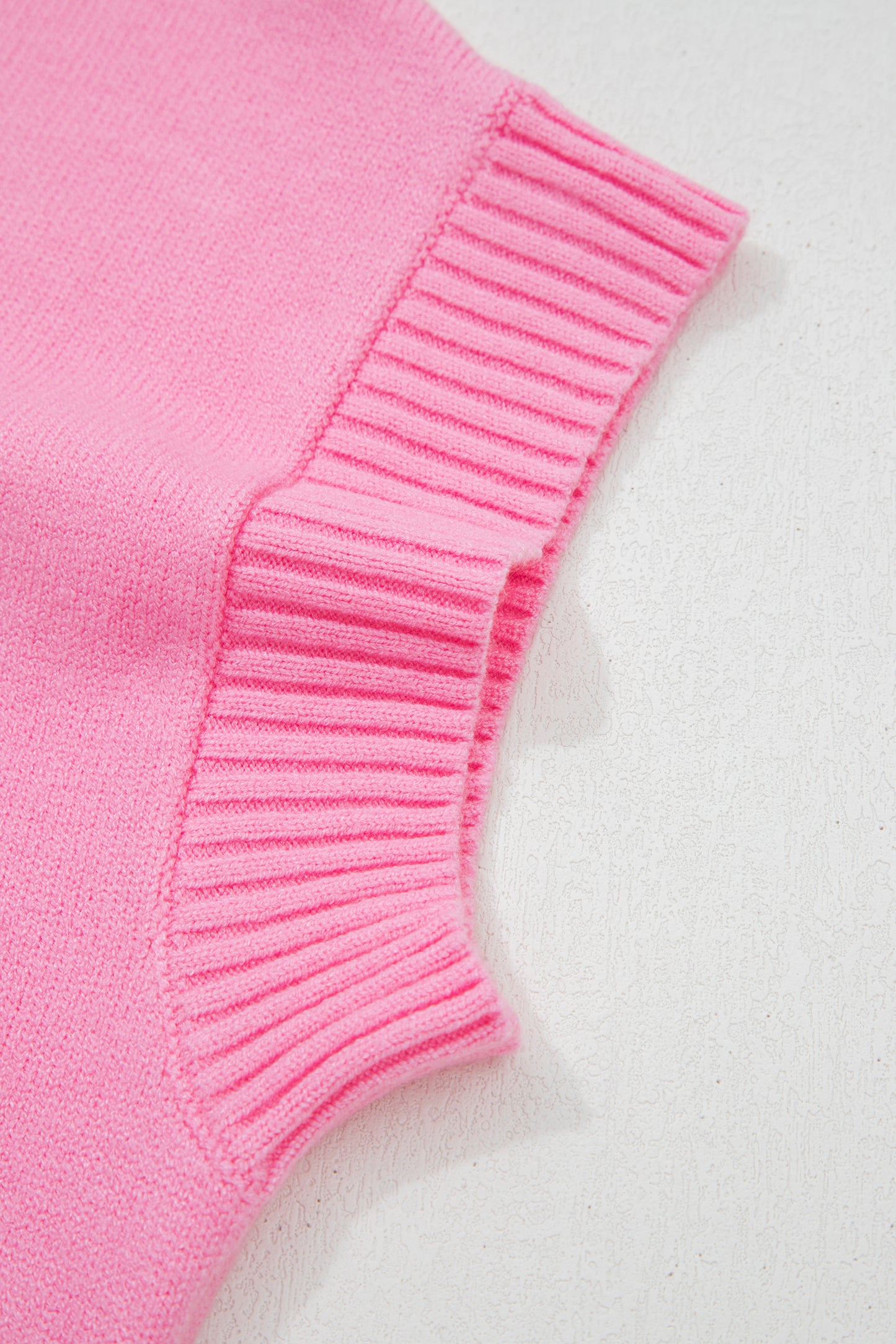 Pink Valentine Heart Graphic Cropped Short Sleeve Sweater-TOPS / DRESSES-[Adult]-[Female]-2022 Online Blue Zone Planet