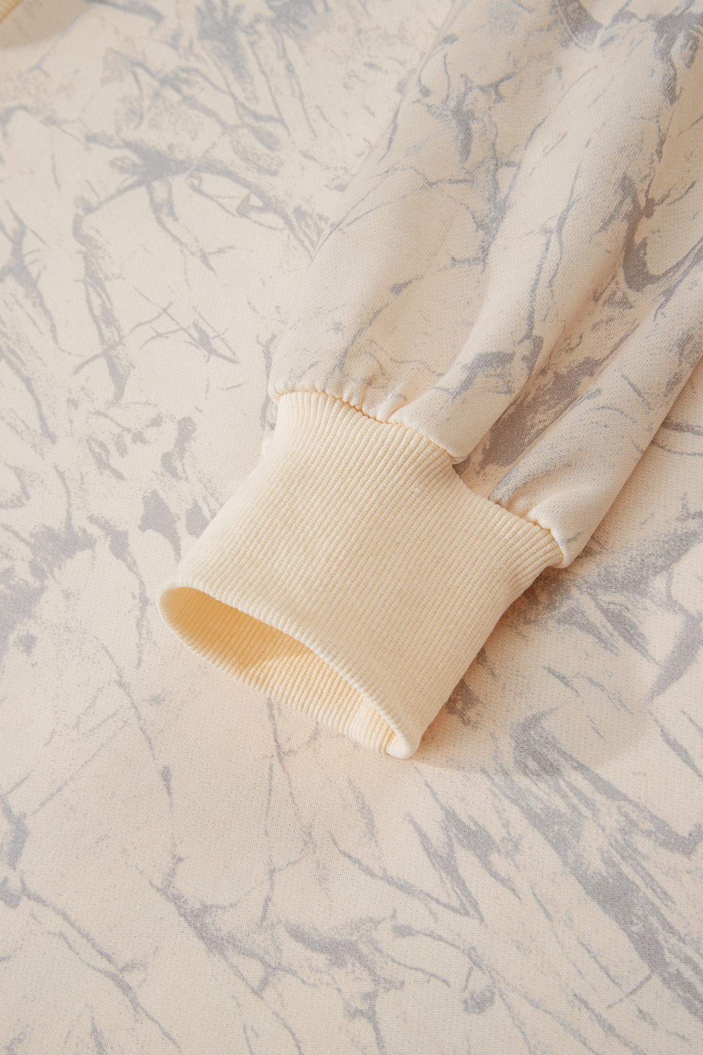 Khaki Camo Mock Neck Baggy Sweatshirt-Tops/Sweatshirts & Hoodies-[Adult]-[Female]-2022 Online Blue Zone Planet