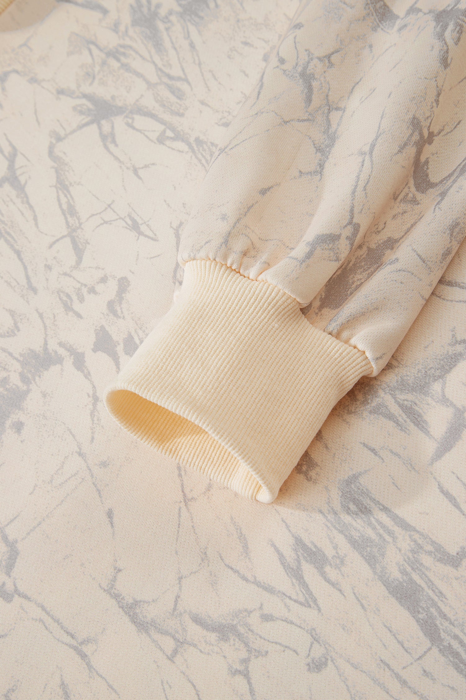 Khaki Camo Mock Neck Baggy Sweatshirt-Tops/Sweatshirts & Hoodies-[Adult]-[Female]-2022 Online Blue Zone Planet