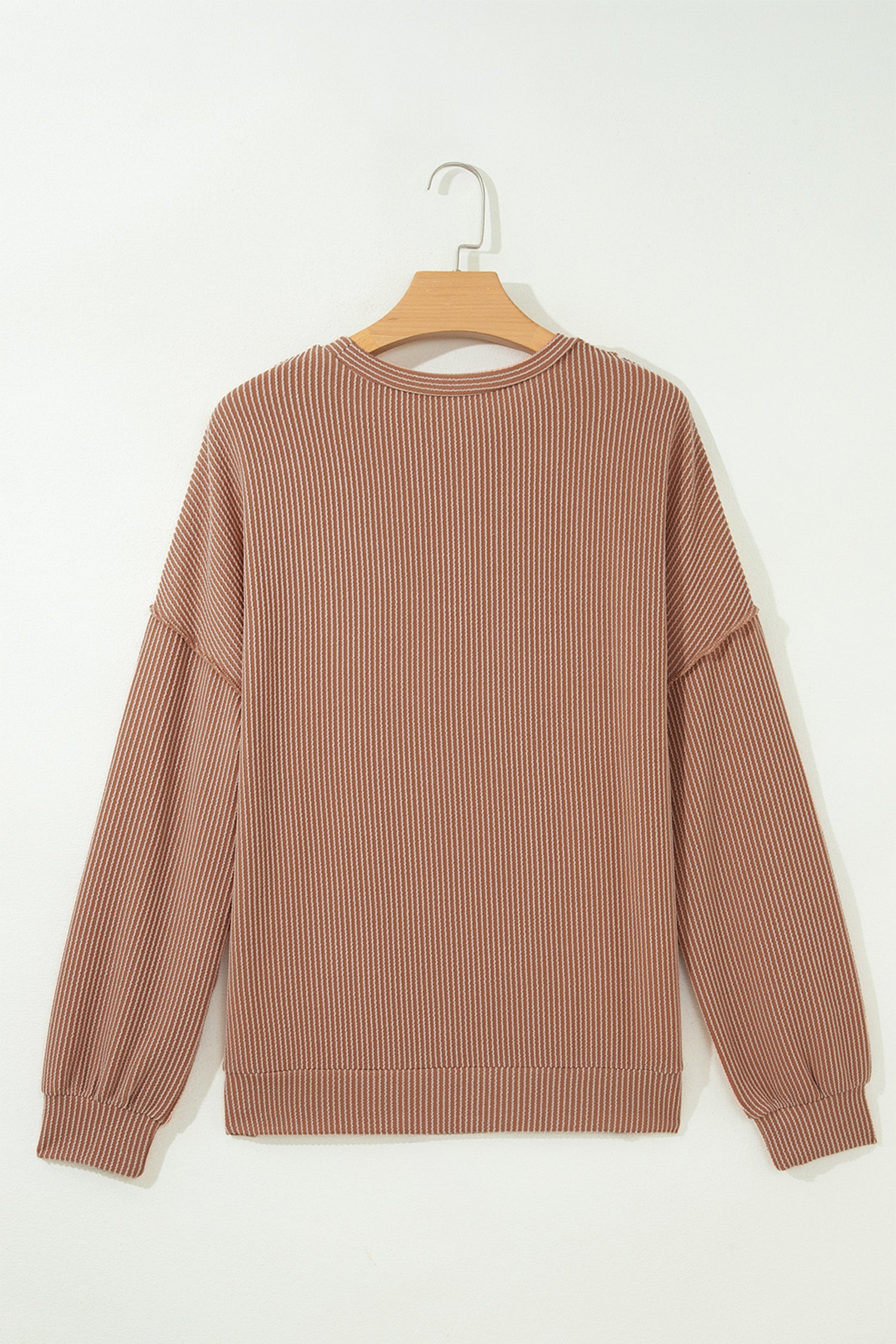 DUNE Leopard Print Colorblock Ribbed Knit Top-Tops/Long Sleeve Tops-[Adult]-[Female]-2022 Online Blue Zone Planet