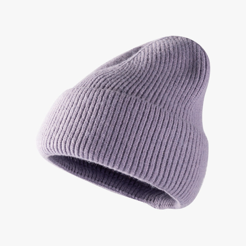 Thermal Solid Knit Hat-HATS-[Adult]-[Female]-Lavender-One Size-2022 Online Blue Zone Planet