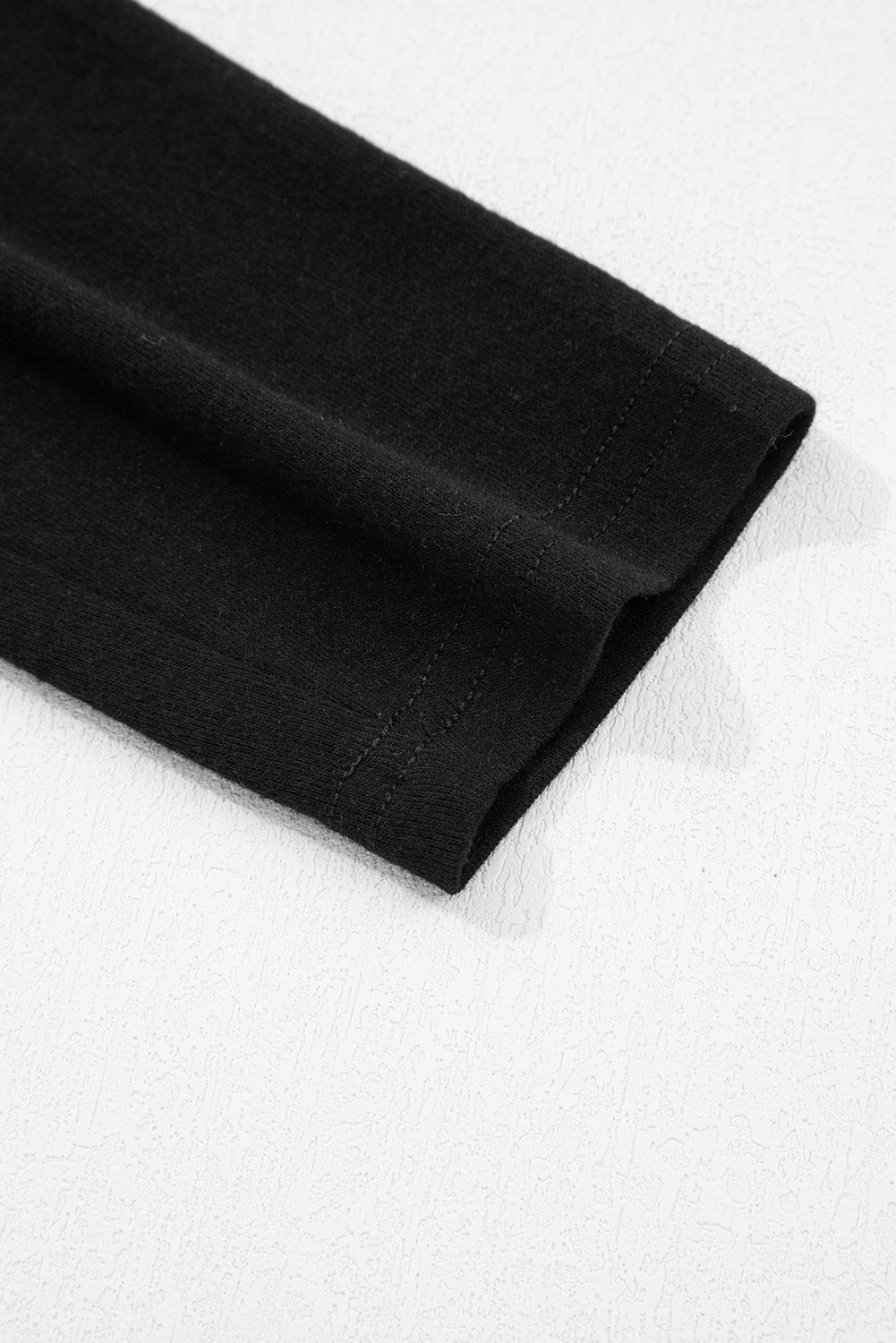 White Solid Color Seam Detail Raglan Long Sleeve Top-Tops/Long Sleeve Tops-[Adult]-[Female]-2022 Online Blue Zone Planet